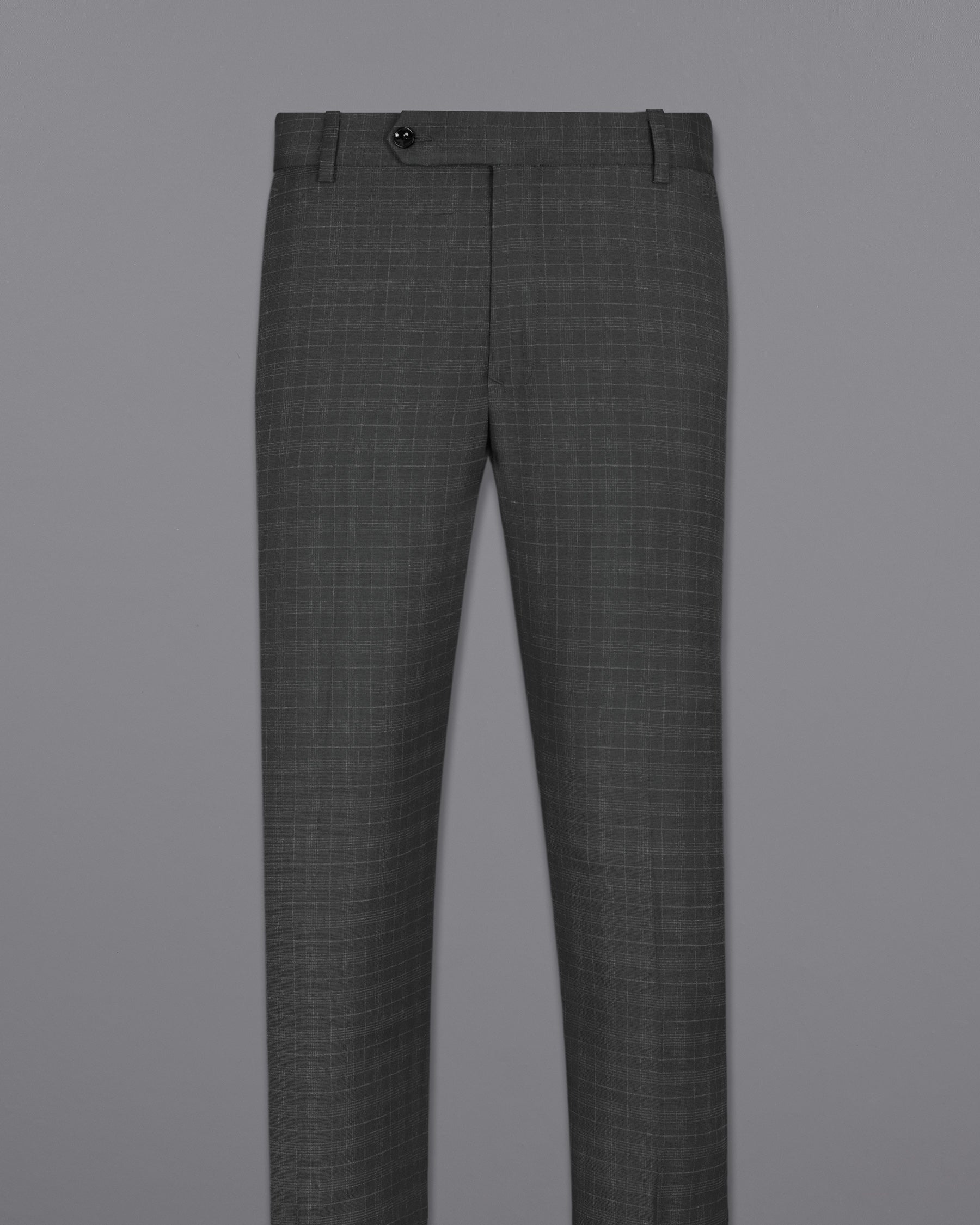 Tuatara Grey Windowpane Cross Buttoned Bandhgala Wool Rich Suit ST1314-CBG-36, ST1314-CBG-38, ST1314-CBG-40, ST1314-CBG-42, ST1314-CBG-44, ST1314-CBG-46, ST1314-CBG-48, ST1314-CBG-50, ST1314-CBG-52, ST1314-CBG-54, ST1314-CBG-56, ST1314-CBG-58, ST1314-CBG-60