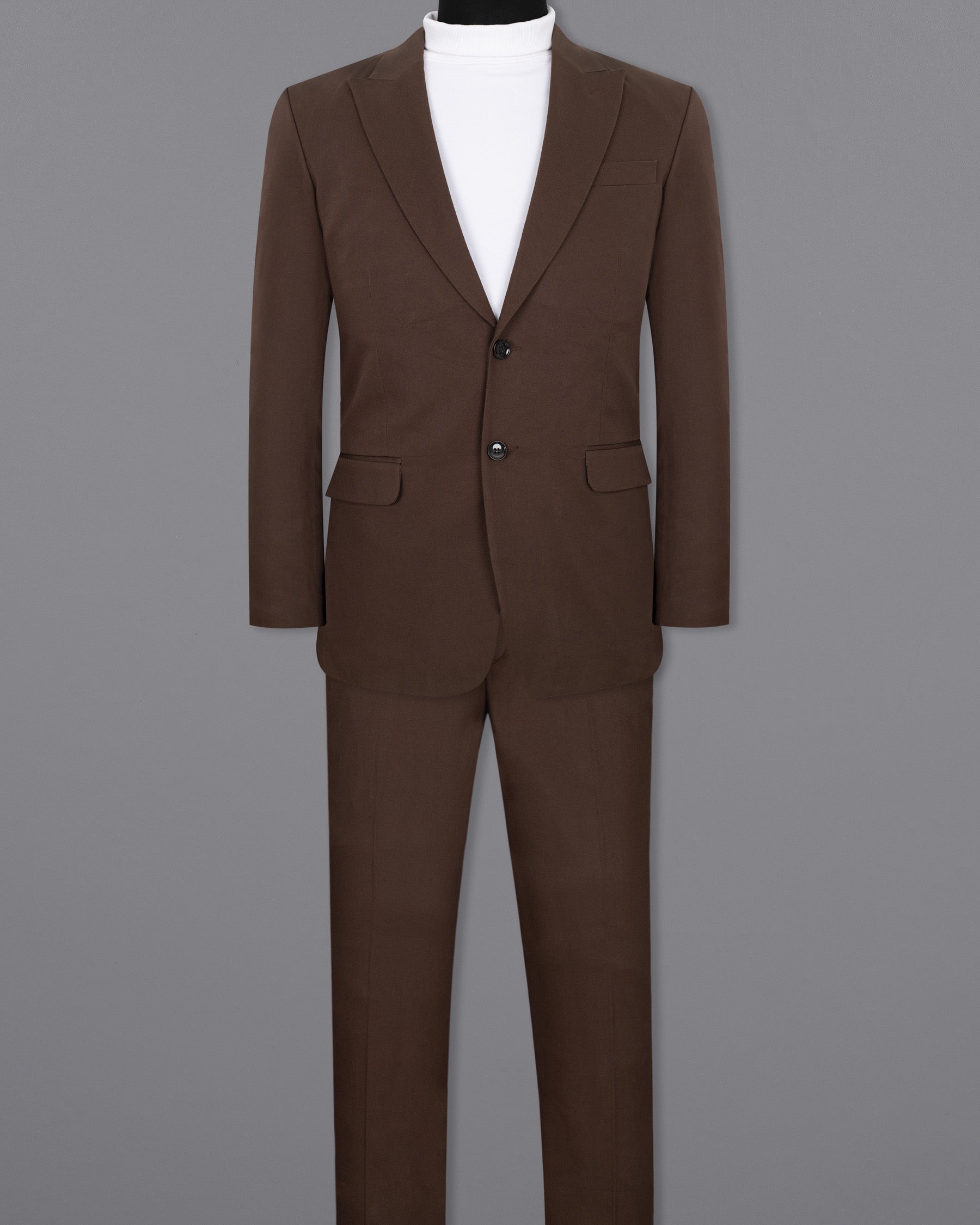 Paco Brown Premium Cotton Suit ST1320-SBP-36, ST1320-SBP-38, ST1320-SBP-40, ST1320-SBP-42, ST1320-SBP-44, ST1320-SBP-46, ST1320-SBP-48, ST1320-SBP-50, ST1320-SBP-52, ST1320-SBP-54, ST1320-SBP-56, ST1320-SBP-58, ST1320-SBP-60