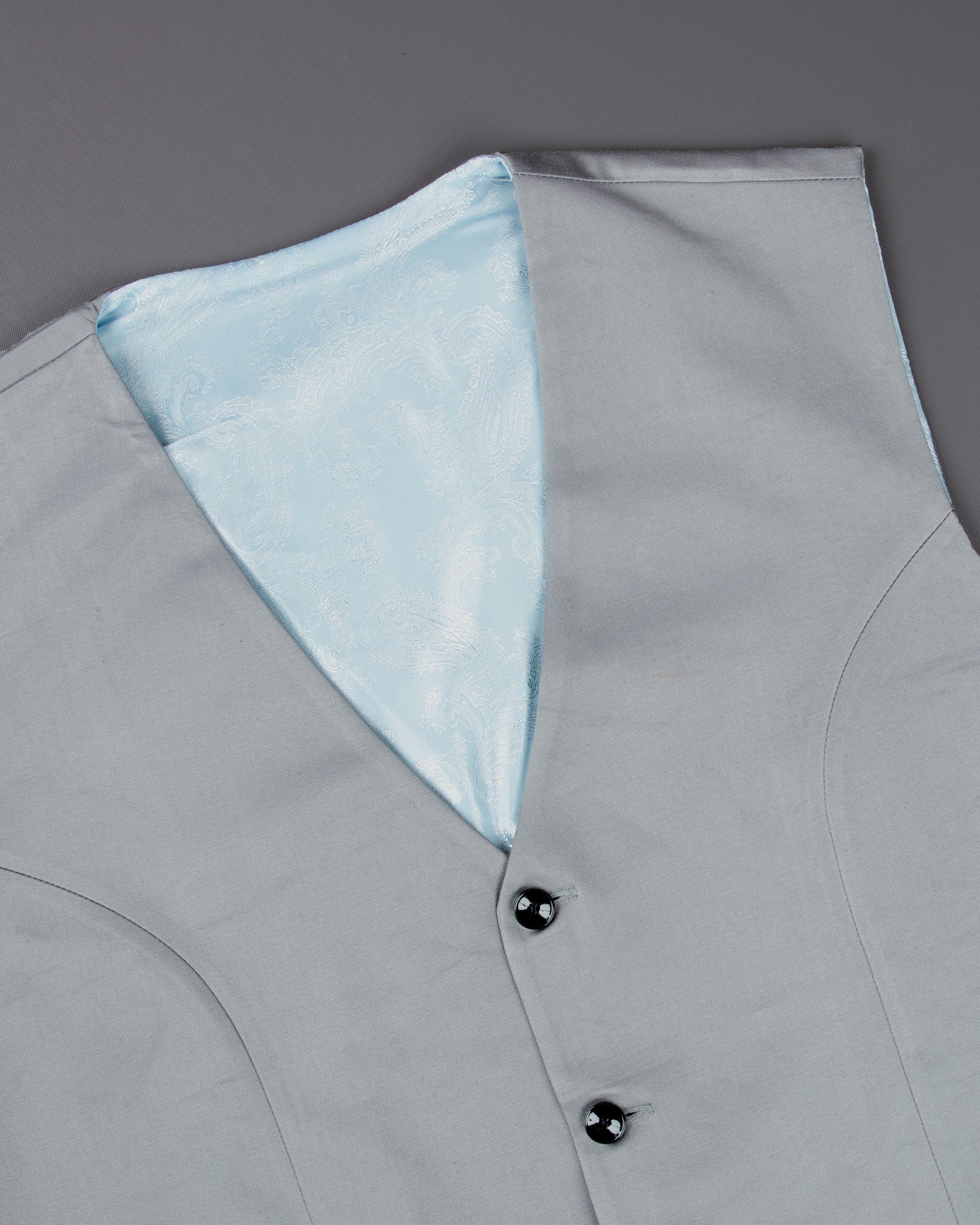 French Gray Premium Cotton Suit