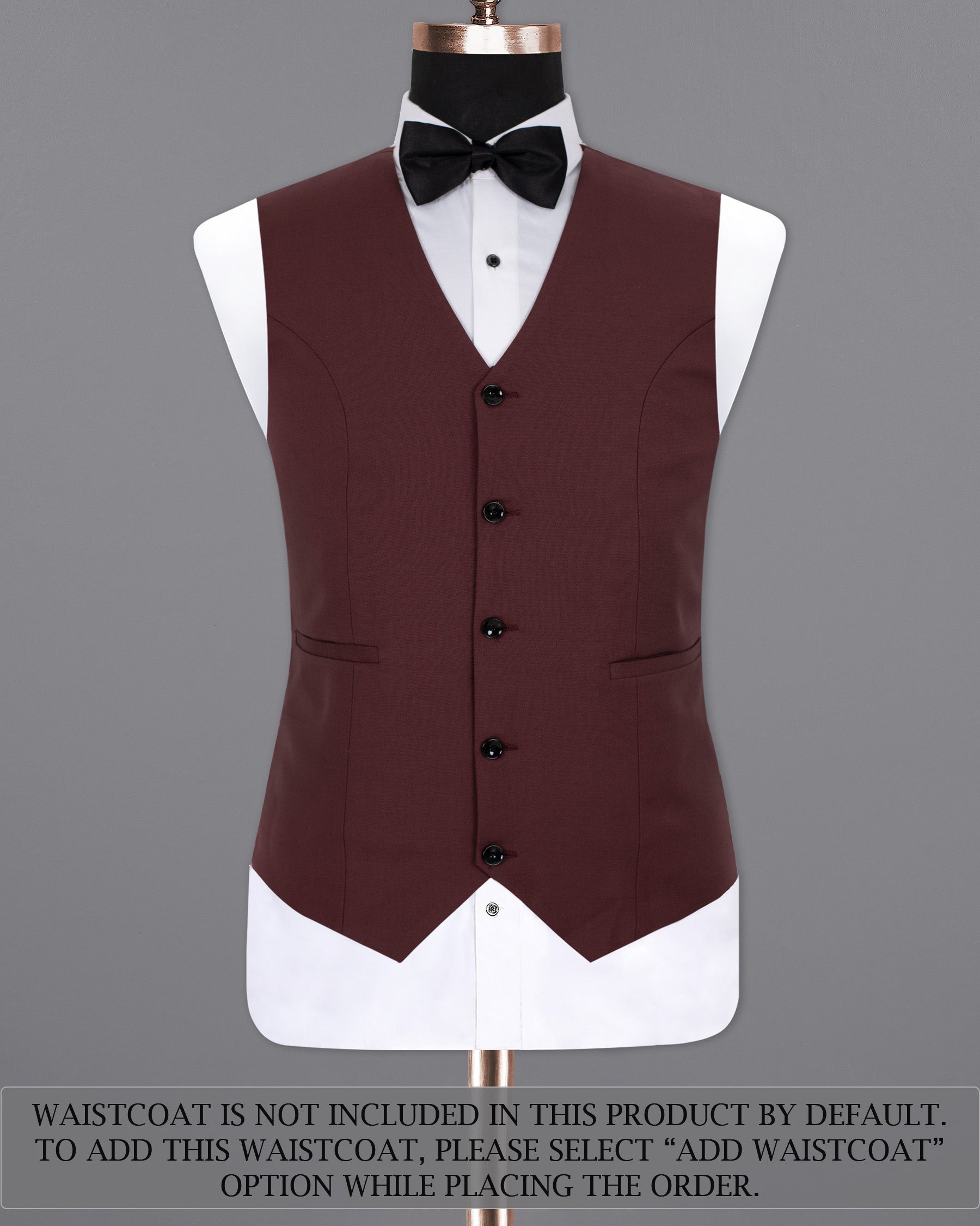 Tamarind Wool Rich Tuxedo Suit