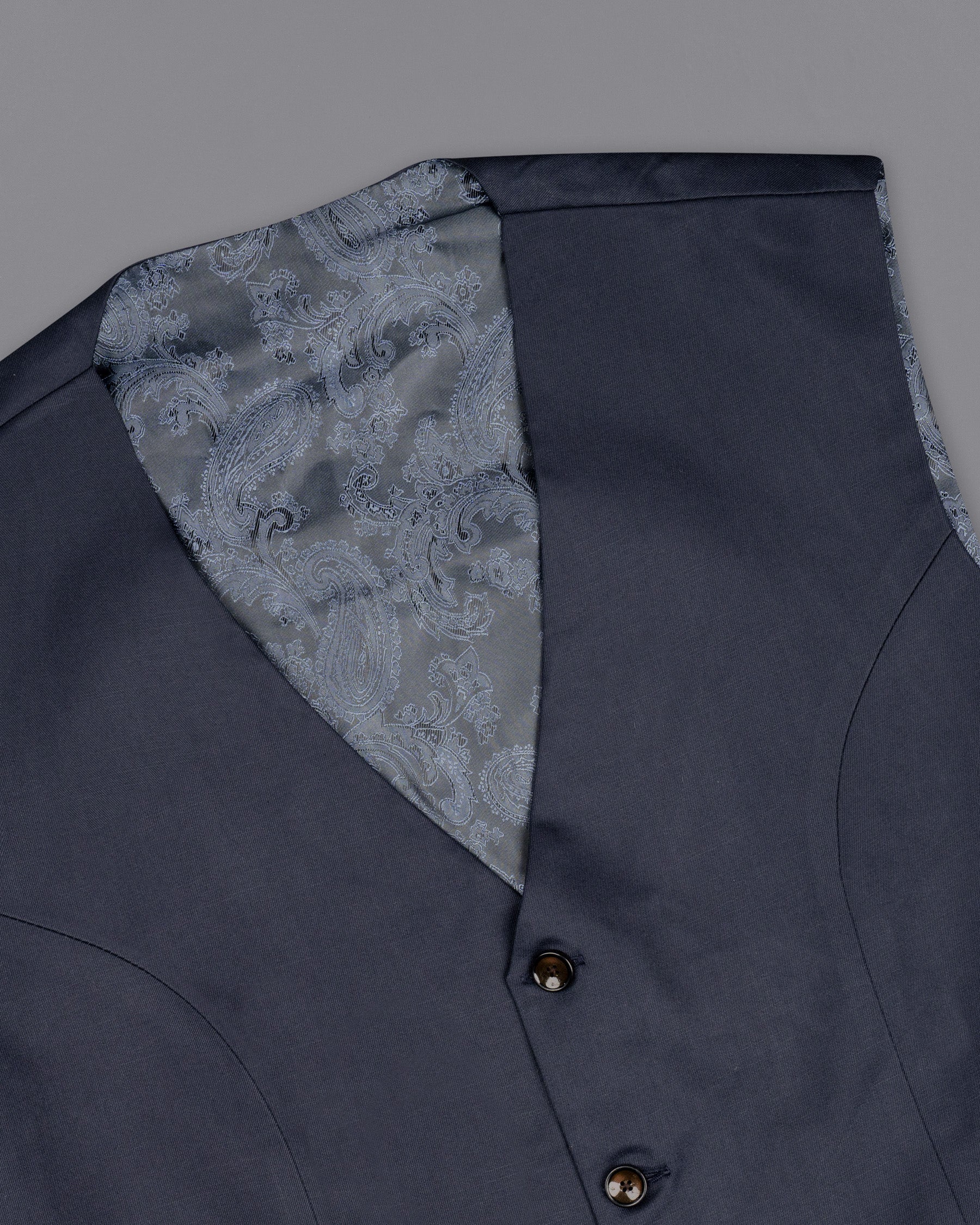 Valhalla Blue Double Breasted Wool Rich Suit