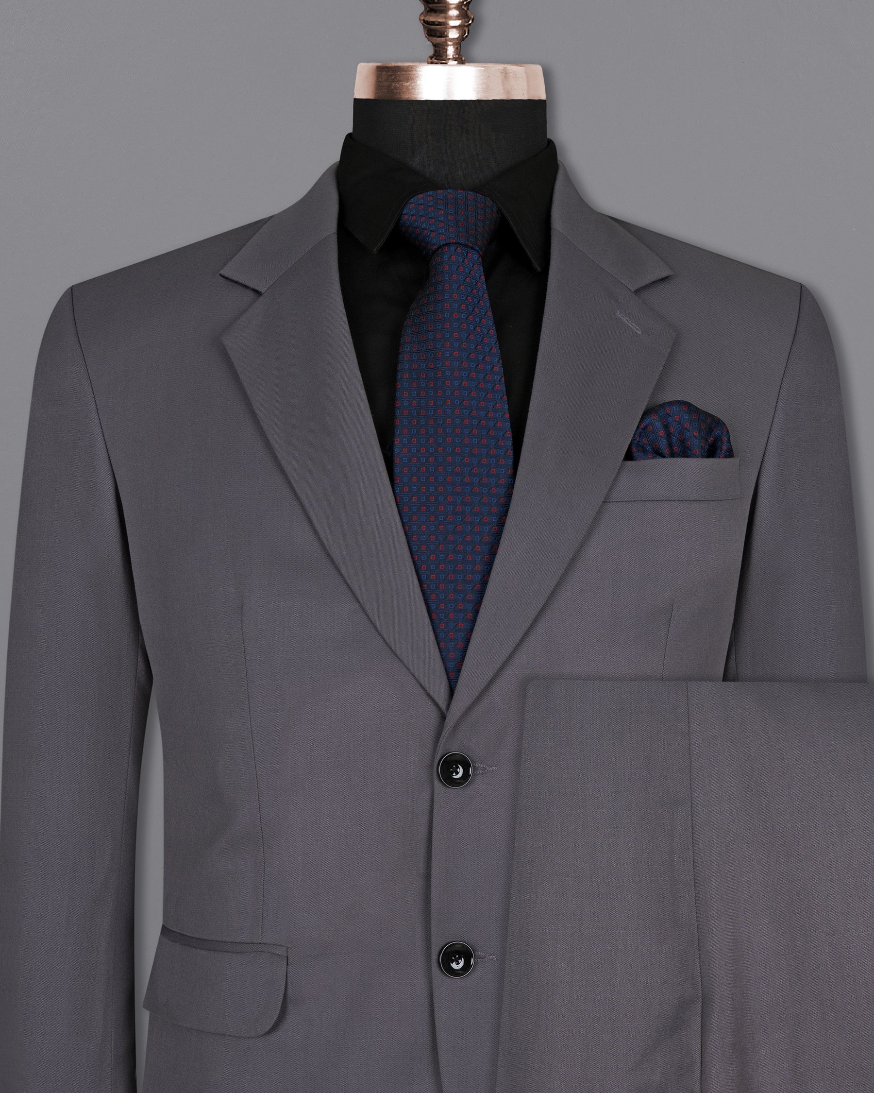 Dolphin Grey Wool Rich Suit ST1399-SB-36, ST1399-SB-38, ST1399-SB-40, ST1399-SB-42, ST1399-SB-44, ST1399-SB-46, ST1399-SB-48, ST1399-SB-50, ST1399-SB-52, ST1399-SB-54, ST1399-SB-56, ST1399-SB-58, ST1399-SB-60