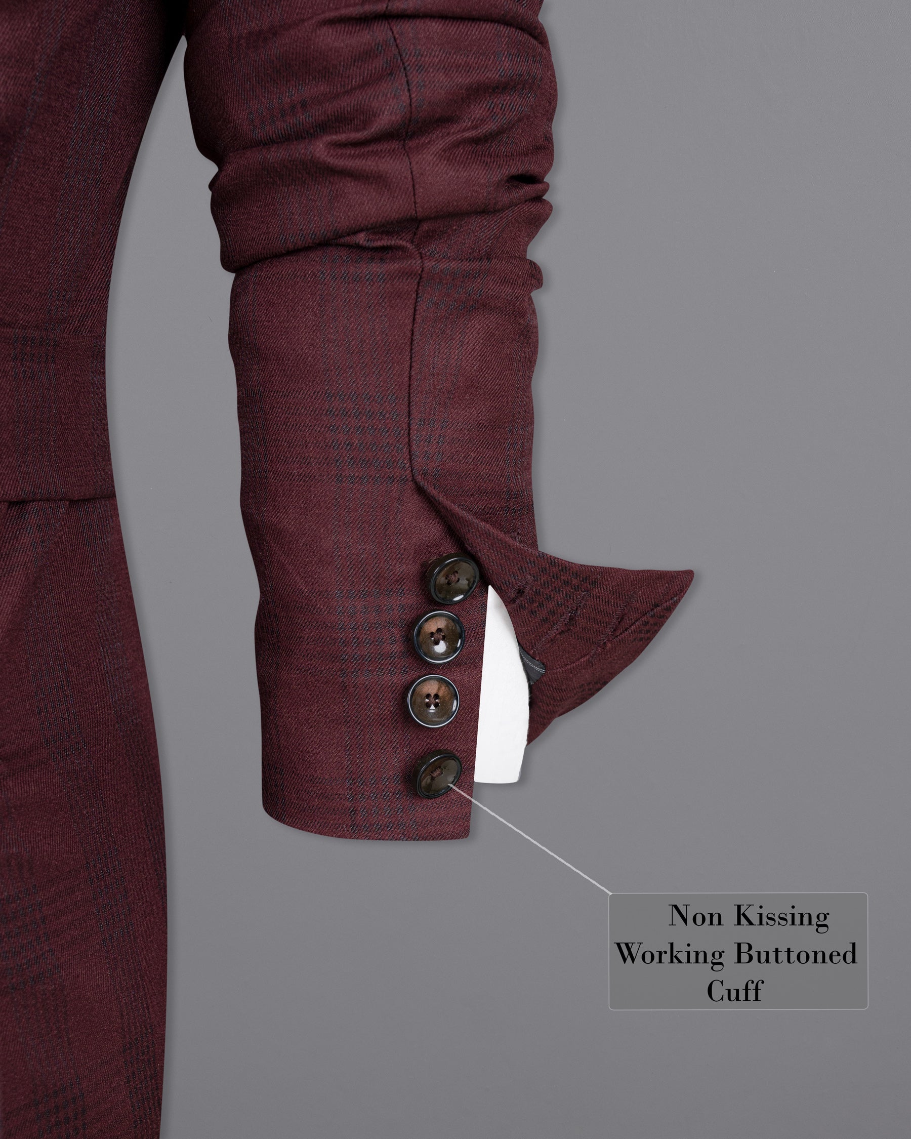 Buccaneer Burgundy Plaid Double Breasted Wool Rich Suit ST1414-DB-D8-36, ST1414-DB-D8-38, ST1414-DB-D8-40, ST1414-DB-D8-42, ST1414-DB-D8-44, ST1414-DB-D8-46, ST1414-DB-D8-48, ST1414-DB-D8-50, ST1414-DB-D8-52, ST1414-DB-D8-54, ST1414-DB-D8-56, ST1414-DB-D8-58, ST1414-DB-D8-60