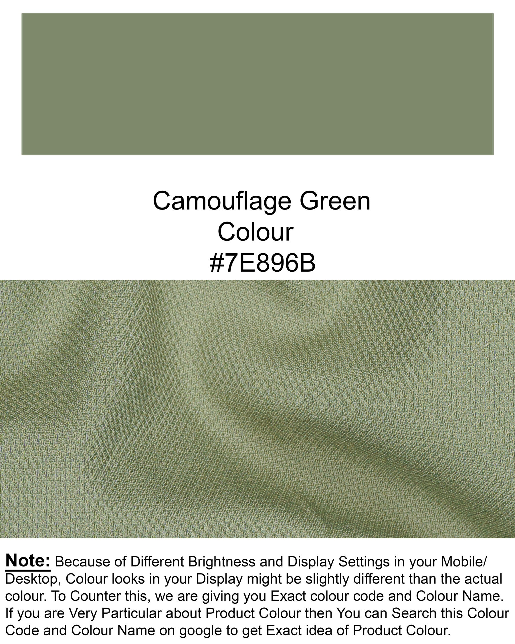 Camouflage Green Cross Buttoned Bandhgala Wool rich Suit ST1437-CBG-36,ST1437-CBG-38,ST1437-CBG-40,ST1437-CBG-42,ST1437-CBG-44,ST1437-CBG-46,ST1437-CBG-48,ST1437-CBG-50,ST1437-CBG-52,ST1437-CBG-54,ST1437-CBG-56,ST1437-CBG-58,ST1437-CBG-60
