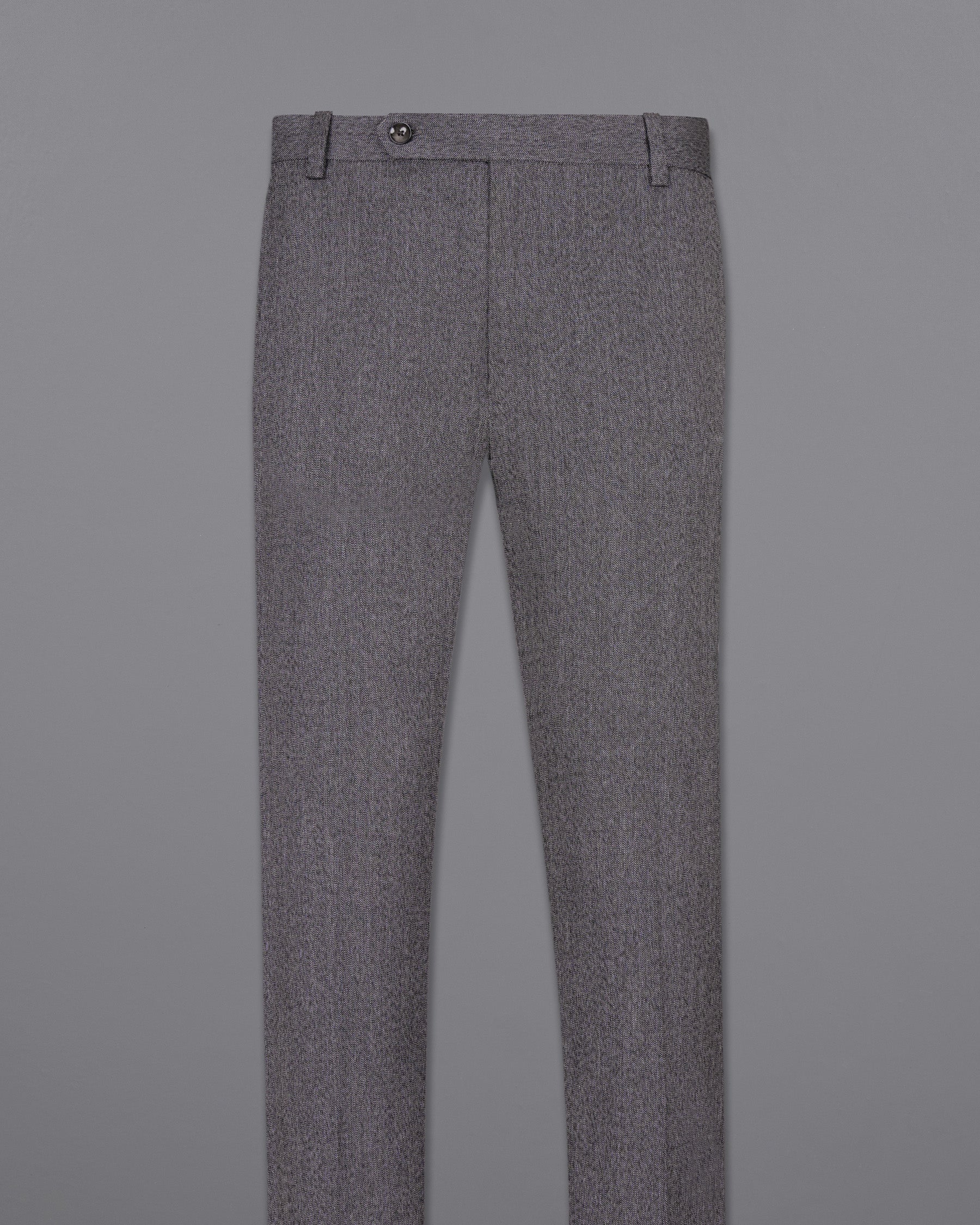 Mobster Grey Double-Breasted Premium Cotton Suit