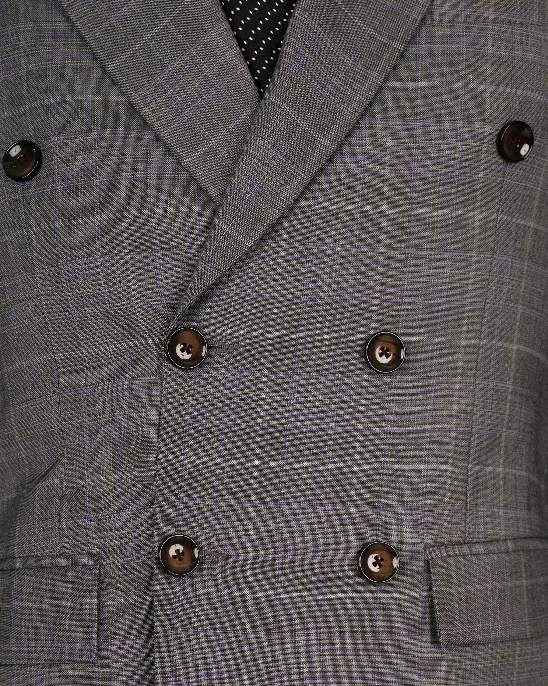 Chicago Grey Windowpane Woolrich DouSTe Breasted Suit ST1480-D22-36,ST1480-DB-38,ST1480-DB-40,ST1480-DB-42,ST1480-DB-44,ST1480-DB-46,ST1480-DB-48,ST1480-DB-50,ST1480-DB-52,ST1480-DB-54,ST1480-DB-56,ST1480-DB-58,ST1480-DB-60