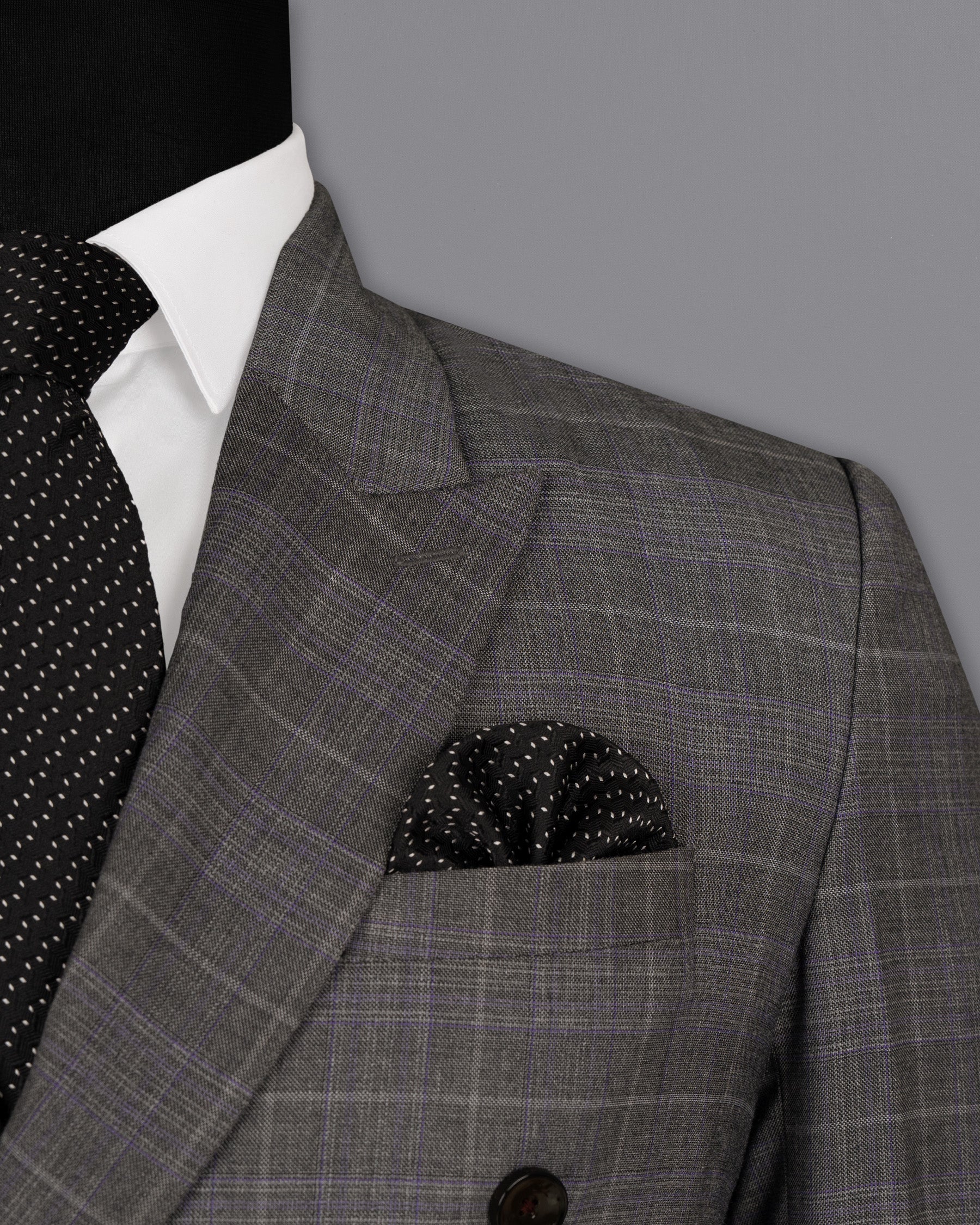 Chicago Grey Windowpane Woolrich DouSTe Breasted Suit ST1480-D22-36,ST1480-DB-38,ST1480-DB-40,ST1480-DB-42,ST1480-DB-44,ST1480-DB-46,ST1480-DB-48,ST1480-DB-50,ST1480-DB-52,ST1480-DB-54,ST1480-DB-56,ST1480-DB-58,ST1480-DB-60