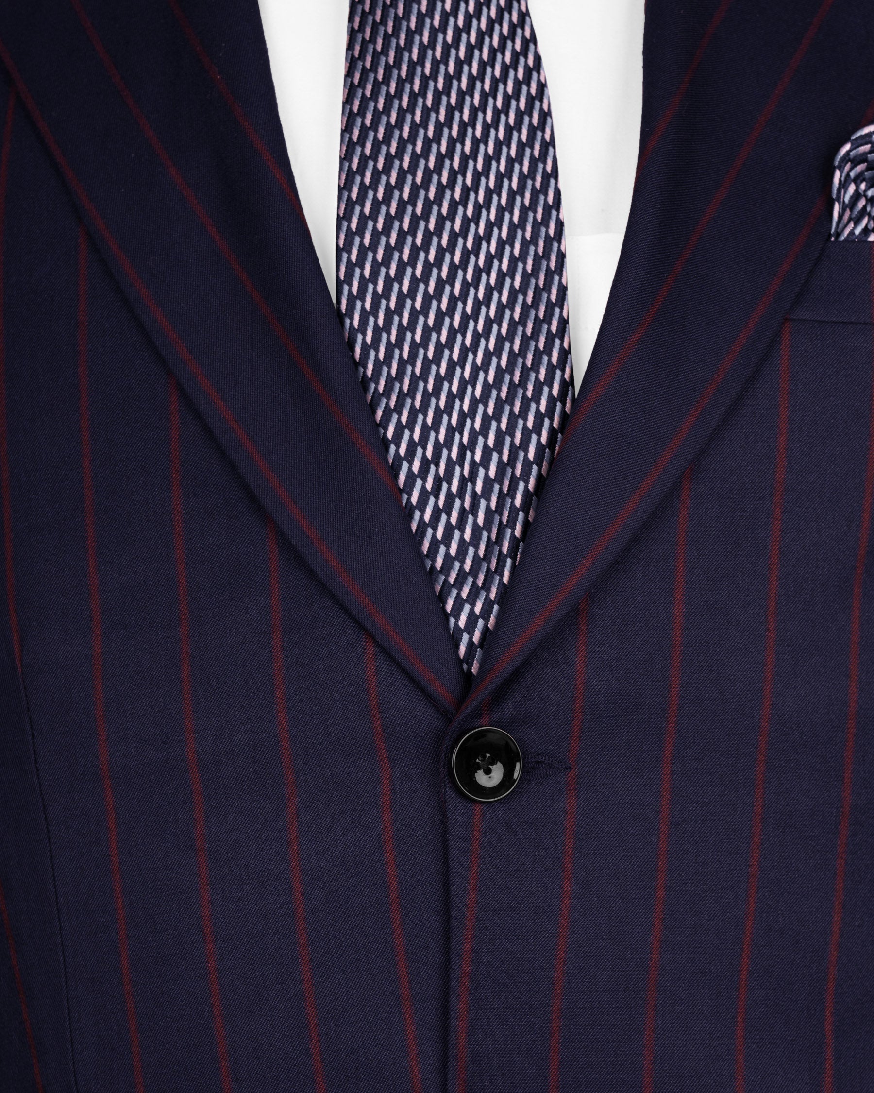 Midnight Express Blue Striped Wool Rich Suit ST1551-SB-36, ST1551-SB-38, ST1551-SB-40, ST1551-SB-42, ST1551-SB-44, ST1551-SB-46, ST1551-SB-48, ST1551-SB-50, ST1551-SB-52, ST1551-SB-54, ST1551-SB-56, ST1551-SB-58, ST1551-SB-60