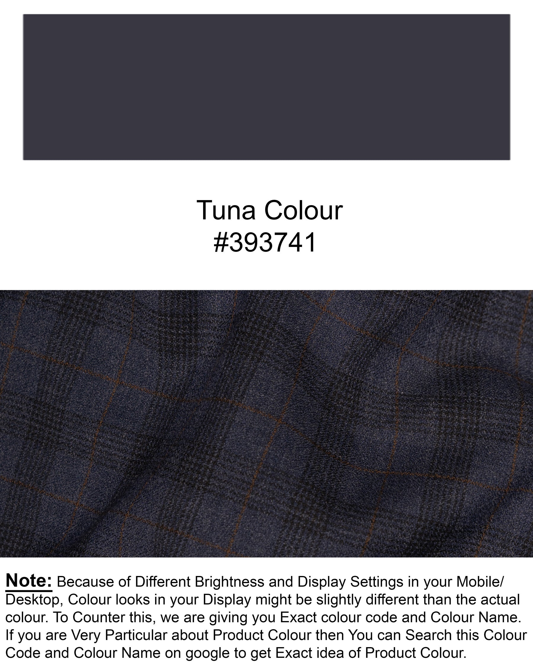 Navy Blue Plaid Wool Rich Suit ST1563-SB-36, ST1563-SB-38, ST1563-SB-40, ST1563-SB-42, ST1563-SB-44, ST1563-SB-46, ST1563-SB-48, ST1563-SB-50, ST1563-SB-52, ST1563-SB-54, ST1563-SB-56, ST1563-SB-58, ST1563-SB-60