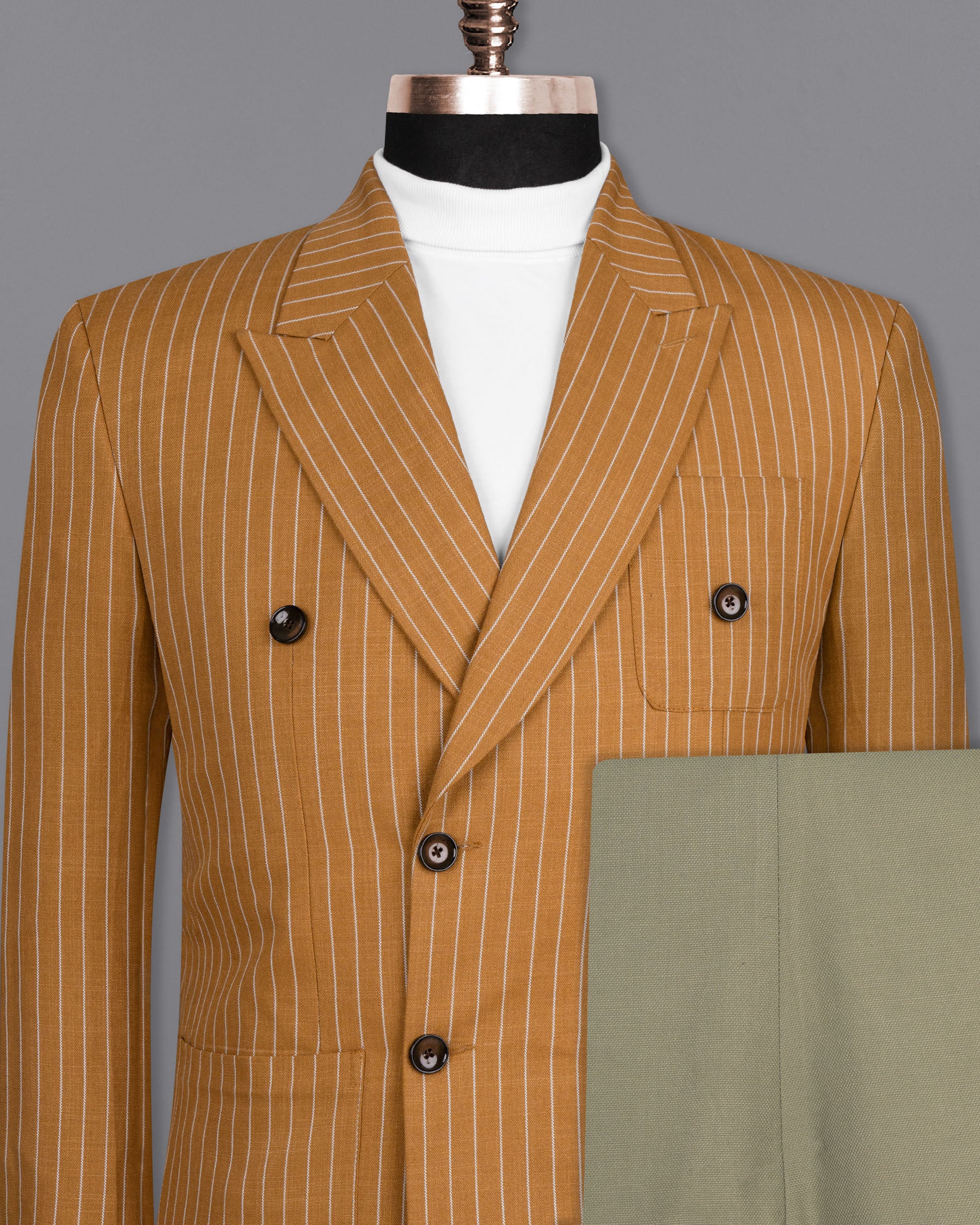 Rust Striped Double-Breasted Wool Rich Suit ST1582-DB-PP-36, ST1582-DB-PP-38, ST1582-DB-PP-40, ST1582-DB-PP-42, ST1582-DB-PP-44, ST1582-DB-PP-46, ST1582-DB-PP-48, ST1582-DB-PP-50, ST1582-DB-PP-52, ST1582-DB-PP-54, ST1582-DB-PP-56, ST1582-DB-PP-58, ST1582-DB-PP-60