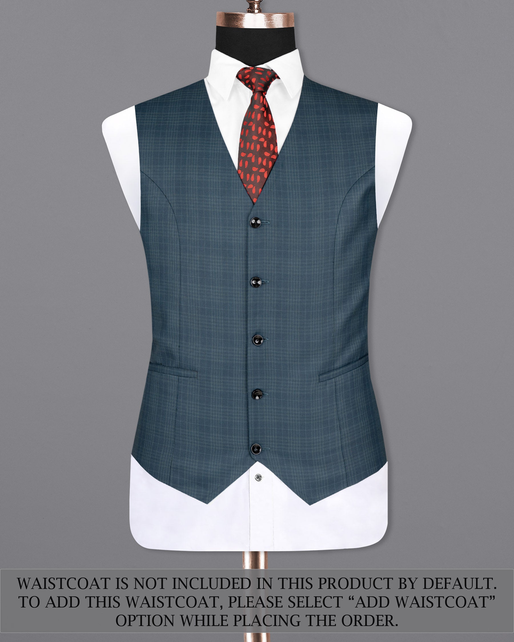 Blue Bayoux Checkered Wool Rich Suit ST1588-SB-36, ST1588-SB-38, ST1588-SB-40, ST1588-SB-42, ST1588-SB-44, ST1588-SB-46, ST1588-SB-48, ST1588-SB-50, ST1588-SB-52, ST1588-SB-54, ST1588-SB-56, ST1588-SB-58, ST1588-SB-60