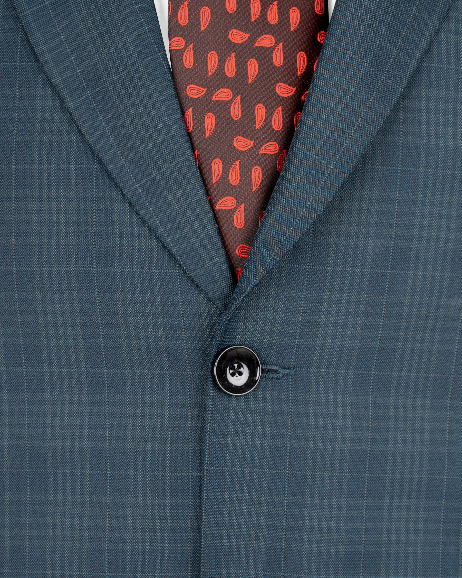 Blue Bayoux Checkered Wool Rich Suit ST1588-SB-36, ST1588-SB-38, ST1588-SB-40, ST1588-SB-42, ST1588-SB-44, ST1588-SB-46, ST1588-SB-48, ST1588-SB-50, ST1588-SB-52, ST1588-SB-54, ST1588-SB-56, ST1588-SB-58, ST1588-SB-60