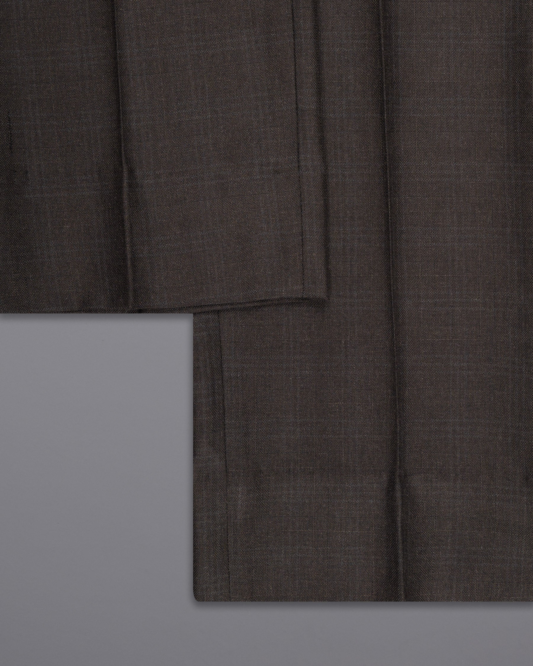 Armadillo Brown subtle windowpane Cross Buttoned Wool Rich Bandhgala Suit ST1598-CBG2-36, ST1598-CBG2-38, ST1598-CBG2-40, ST1598-CBG2-42, ST1598-CBG2-44, ST1598-CBG2-46, ST1598-CBG2-48, ST1598-CBG2-50, ST1598-CBG2-52, ST1598-CBG2-54, ST1598-CBG2-56, ST1598-CBG2-58, ST1598-CBG2-60