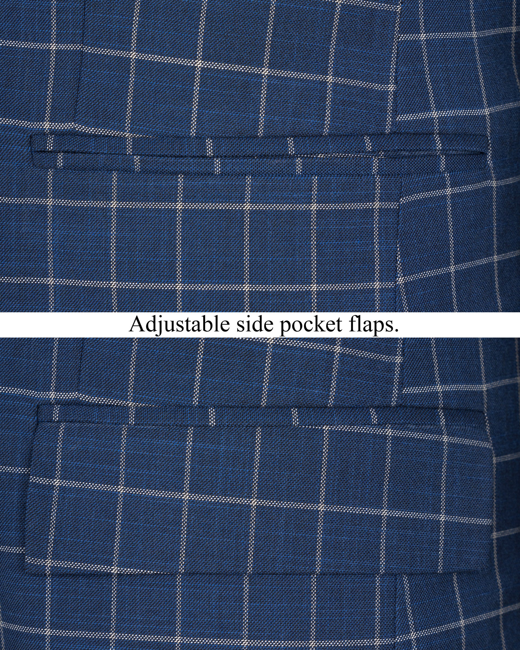 Rhino Blue Super fine Checkered Double Breasted Premium Cotton Suit ST1622-DB-2B-36, ST1622-DB-2B-38, ST1622-DB-2B-40, ST1622-DB-2B-42, ST1622-DB-2B-44, ST1622-DB-2B-46, ST1622-DB-2B-48, ST1622-DB-2B-50, ST1622-DB-2B-52, ST1622-DB-2B-54, ST1622-DB-2B-56, ST1622-DB-2B-58, ST1622-DB-2B-60