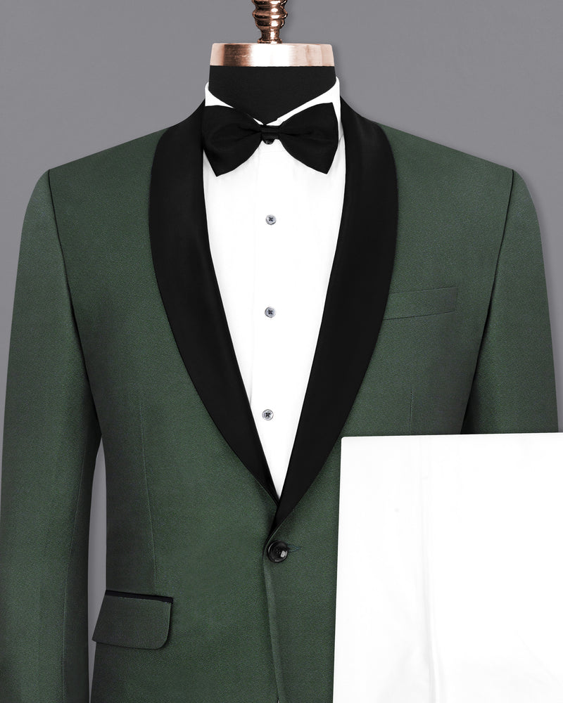 Moss Green Cotton Suit  Hangrr
