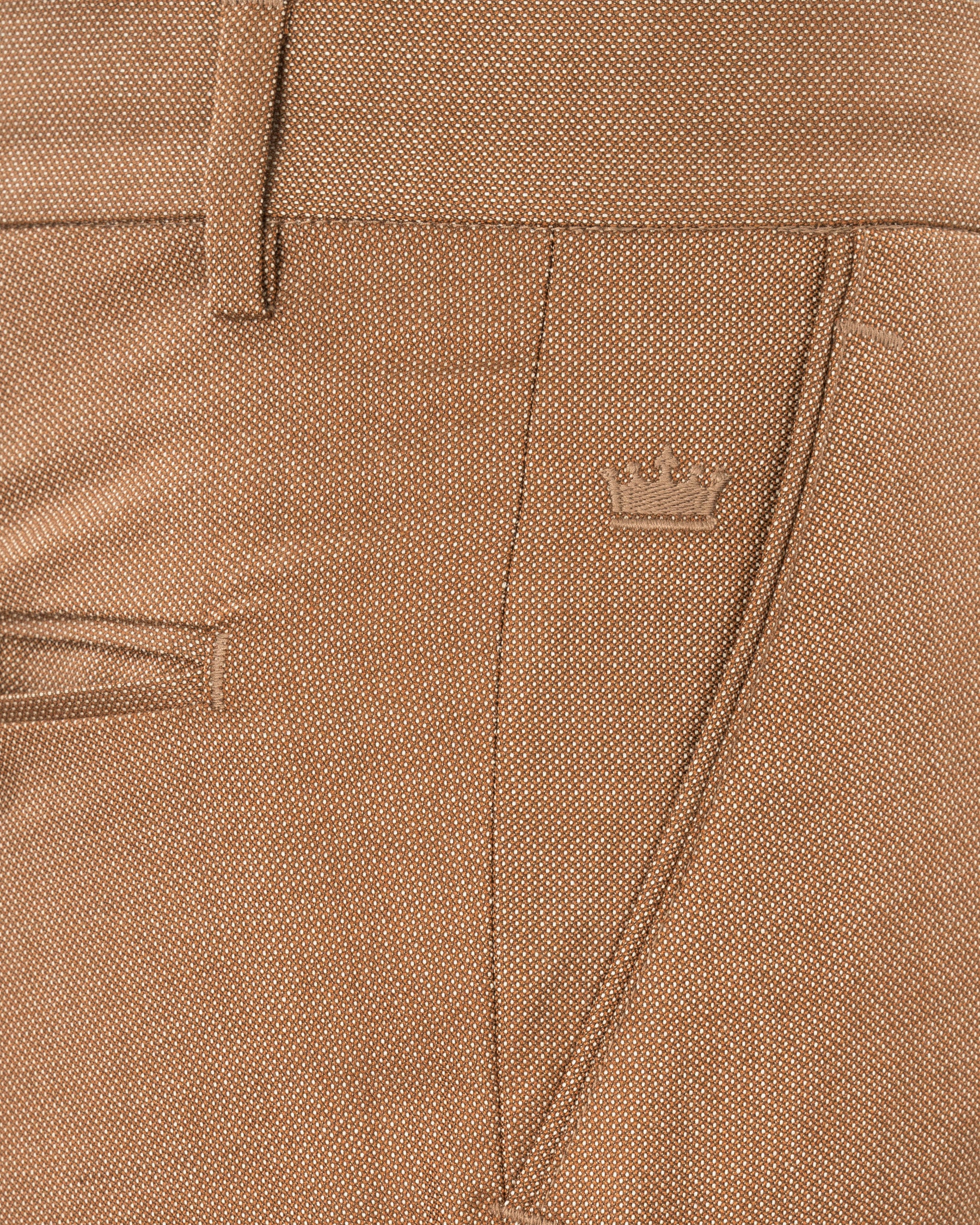Brownish Dobby Textured Suit ST1718-SB-36, ST1718-SB-38, ST1718-SB-40, ST1718-SB-42, ST1718-SB-44, ST1718-SB-46, ST1718-SB-48, ST1718-SB-50, ST1718-SB-52, ST1718-SB-54, ST1718-SB-56, ST1718-SB-58, ST1718-SB-60