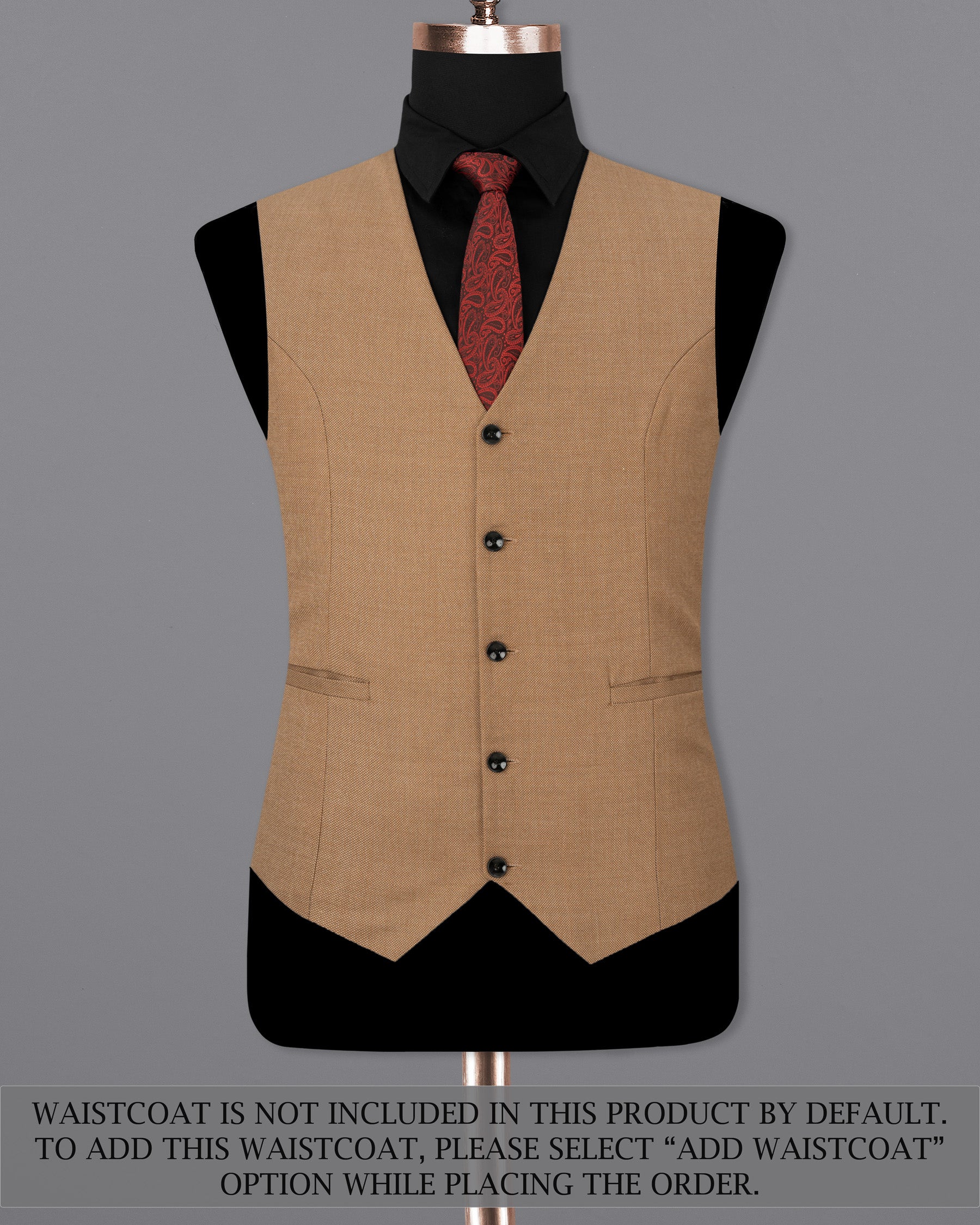 Brownish Dobby Textured Suit ST1718-SB-36, ST1718-SB-38, ST1718-SB-40, ST1718-SB-42, ST1718-SB-44, ST1718-SB-46, ST1718-SB-48, ST1718-SB-50, ST1718-SB-52, ST1718-SB-54, ST1718-SB-56, ST1718-SB-58, ST1718-SB-60