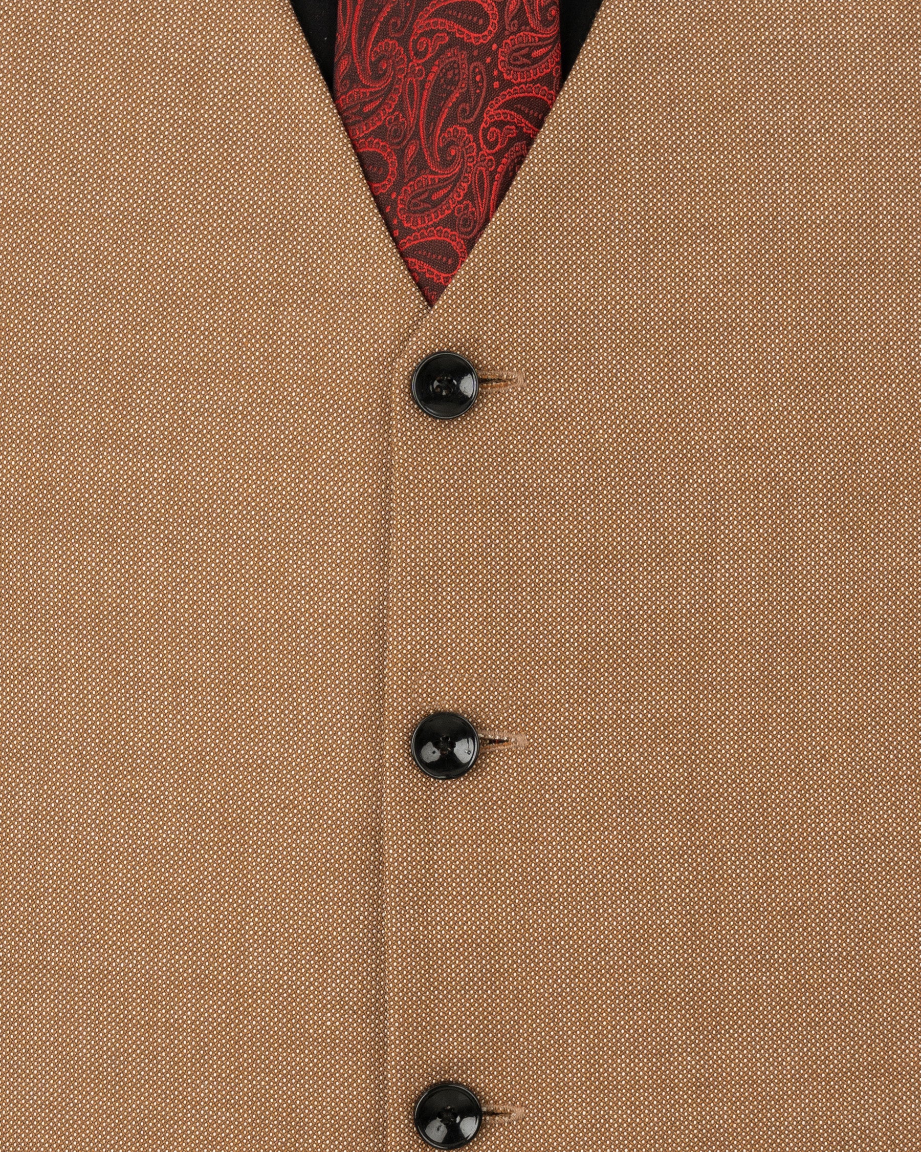 Brownish Dobby Textured Suit ST1718-SB-36, ST1718-SB-38, ST1718-SB-40, ST1718-SB-42, ST1718-SB-44, ST1718-SB-46, ST1718-SB-48, ST1718-SB-50, ST1718-SB-52, ST1718-SB-54, ST1718-SB-56, ST1718-SB-58, ST1718-SB-60