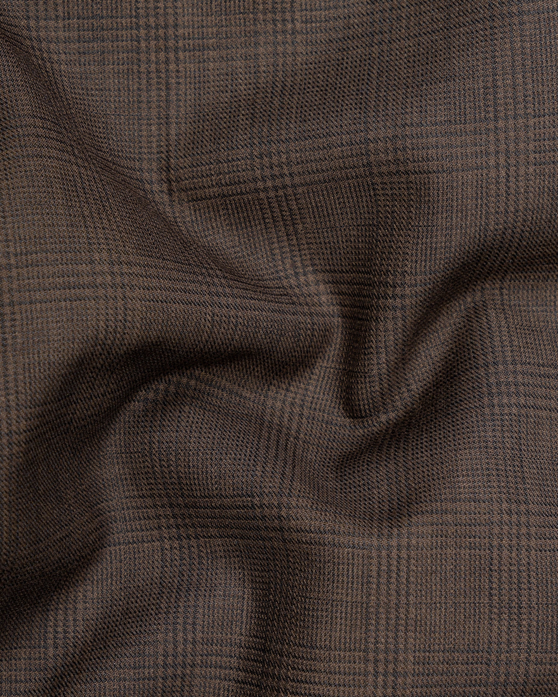 Irish Coffee Brown Plaid Suit