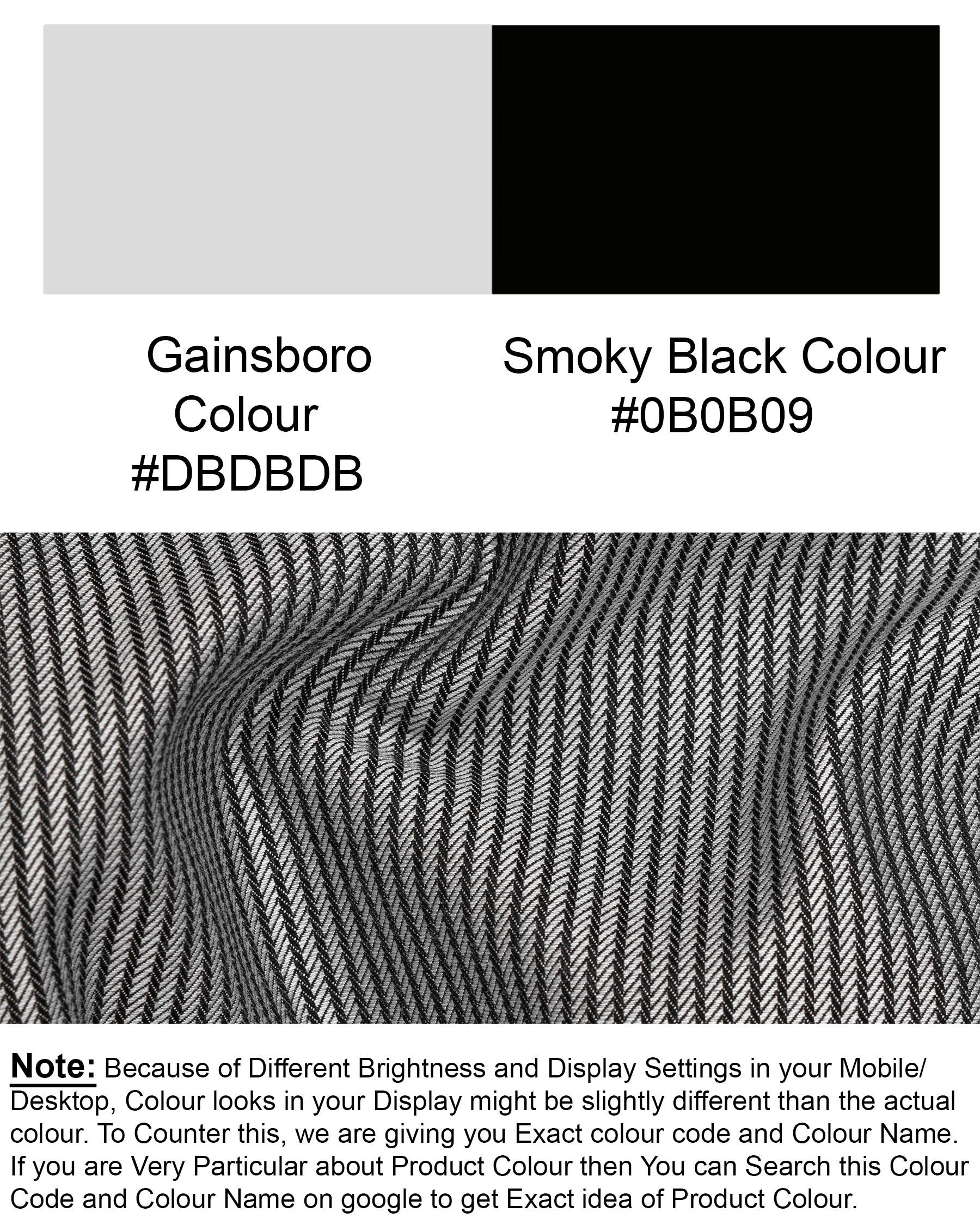 Gainsboro Gray Striped Double Breasted Suit ST1734-DB-36, ST1734-DB-38, ST1734-DB-40, ST1734-DB-42, ST1734-DB-44, ST1734-DB-46, ST1734-DB-48, ST1734-DB-50, ST1734-DB-52, ST1734-DB-54, ST1734-DB-56, ST1734-DB-58, ST1734-DB-60