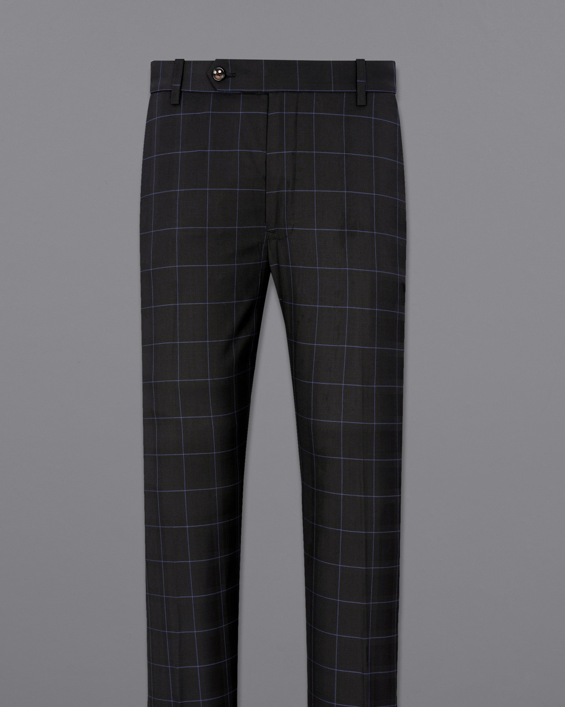 Thunder Windowpane Double Breasted Suit