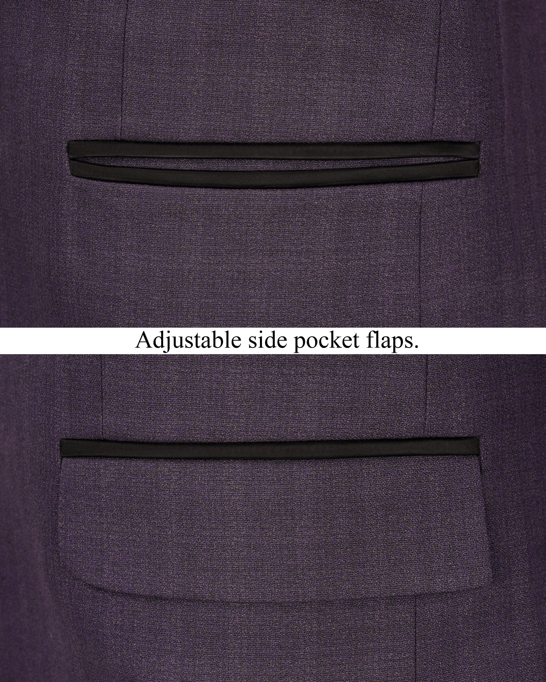 Gunmetal Purple Subtle Plaid Tuxedo Suit ST1909-BKL-36, ST1909-BKL-38, ST1909-BKL-40, ST1909-BKL-42, ST1909-BKL-44, ST1909-BKL-46, ST1909-BKL-48, ST1909-BKL-50, ST1909-BKL-52, ST1909-BKL-54, ST1909-BKL-56, ST1909-BKL-58, ST1909-BKL-60