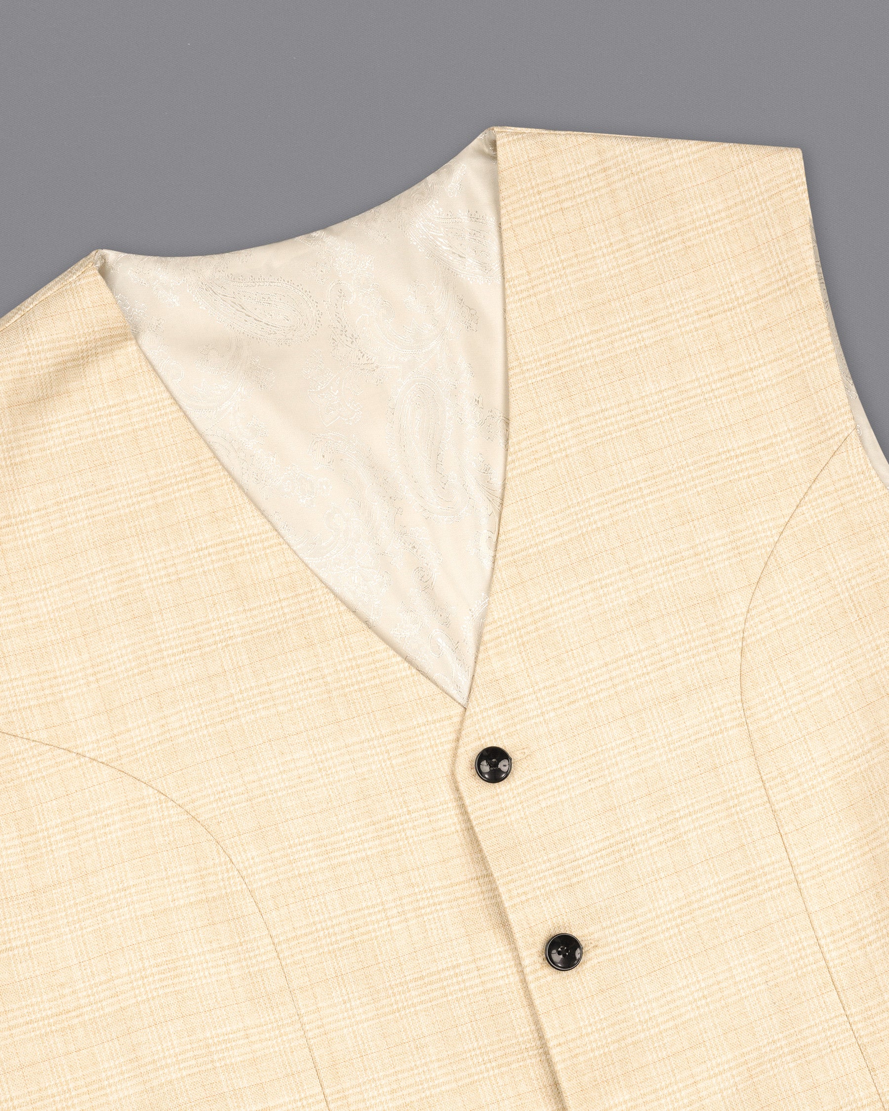 Light Apricot Brown Subtle Plaid Suit ST1916-SB-36, ST1916-SB-38, ST1916-SB-40, ST1916-SB-42, ST1916-SB-44, ST1916-SB-46, ST1916-SB-48, ST1916-SB-50, ST1916-SB-52, ST1916-SB-54, ST1916-SB-56, ST1916-SB-58, ST1916-SB-60