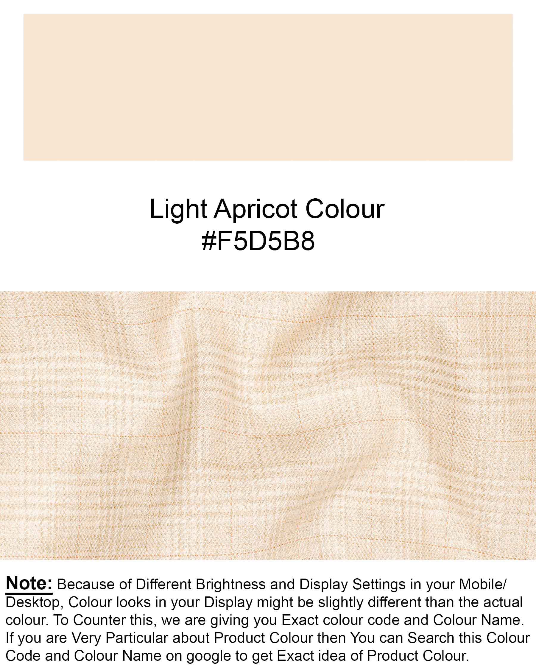 Light Apricot Brown Subtle Plaid Suit ST1916-SB-36, ST1916-SB-38, ST1916-SB-40, ST1916-SB-42, ST1916-SB-44, ST1916-SB-46, ST1916-SB-48, ST1916-SB-50, ST1916-SB-52, ST1916-SB-54, ST1916-SB-56, ST1916-SB-58, ST1916-SB-60