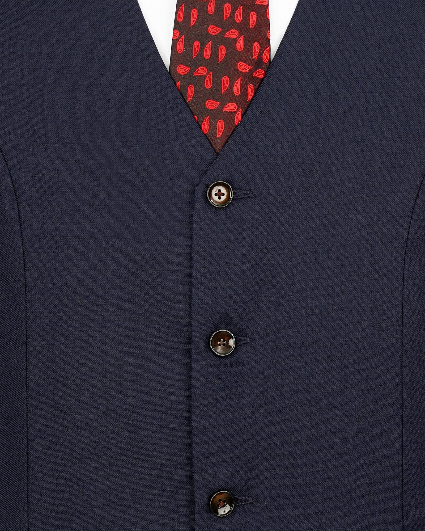 Bleached Cedar Blue Double Breasted Suit