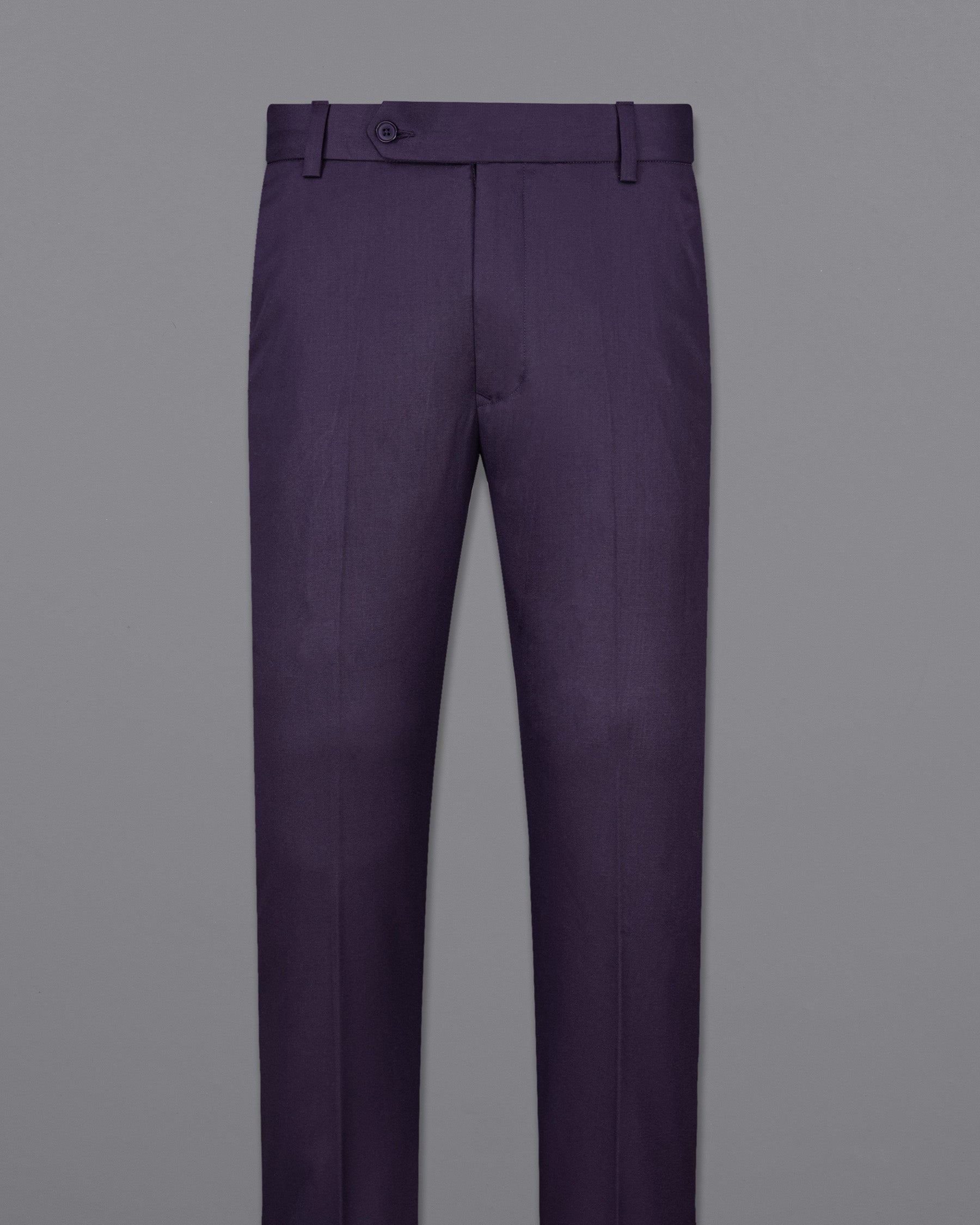 Tolopea Dark Purple Bandhgala Suit