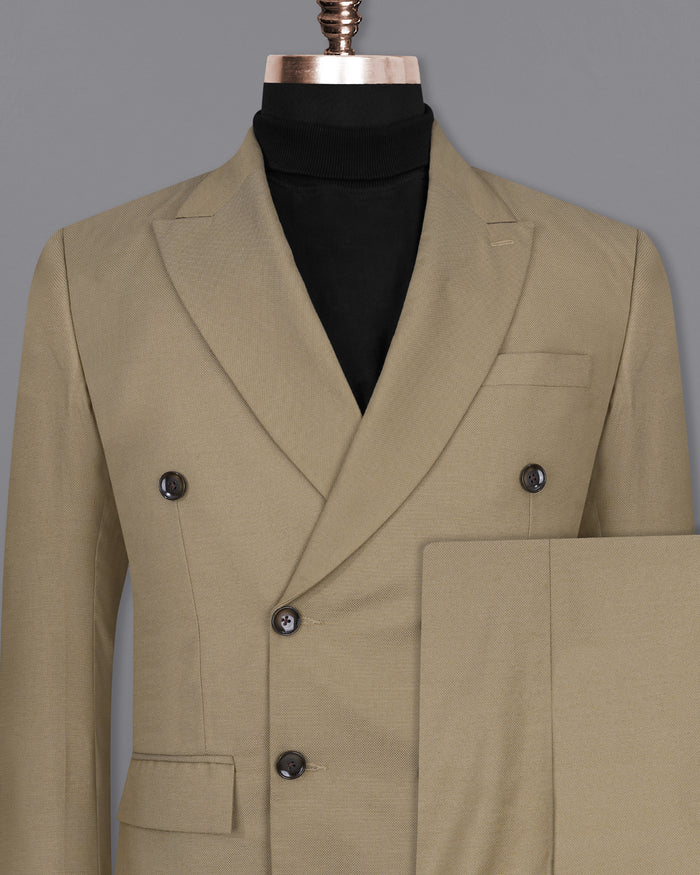 TALLOW BROWN DOUBLE BREASTED SUIT