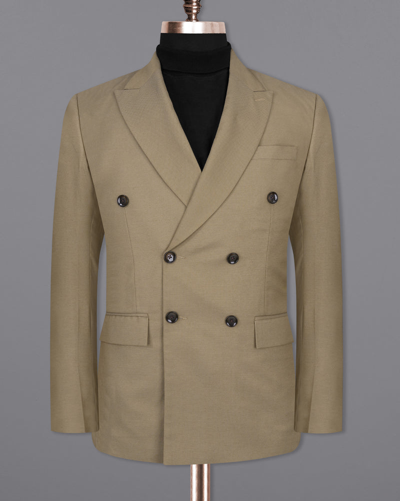 Tallow Brown Double Breasted Suit