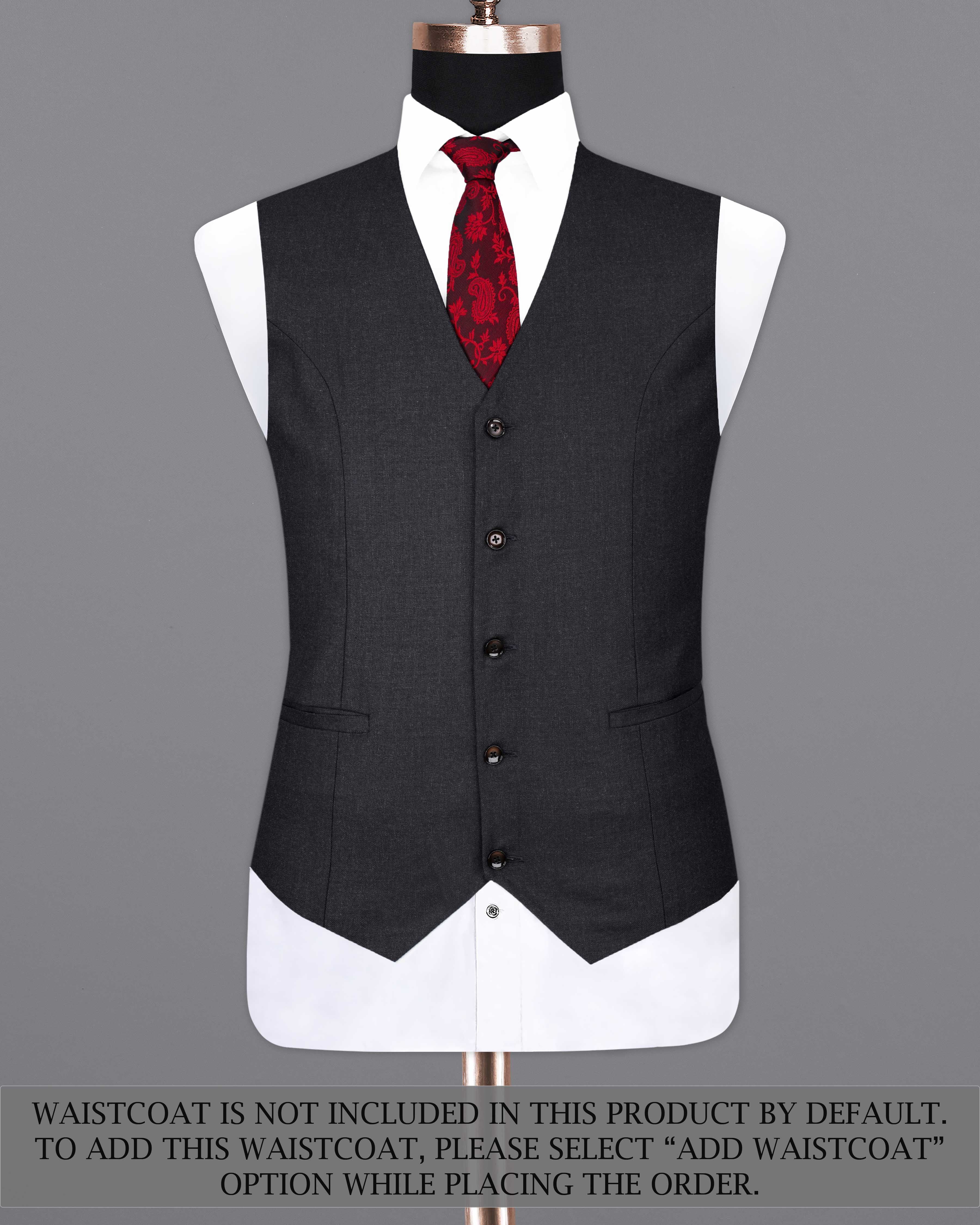 Mirage Black Double Breasted Suit