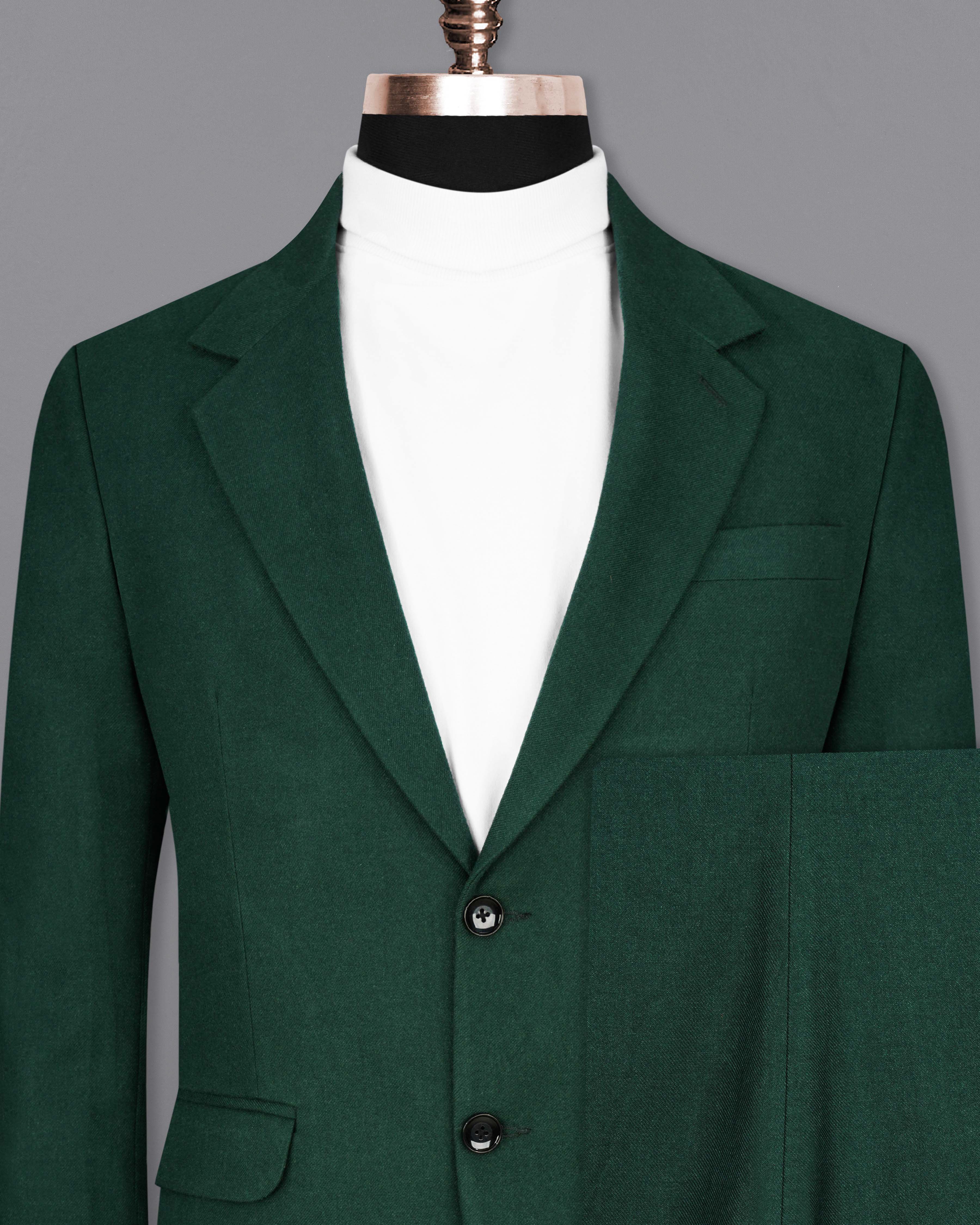 Celtic Green Single Breasted Suit