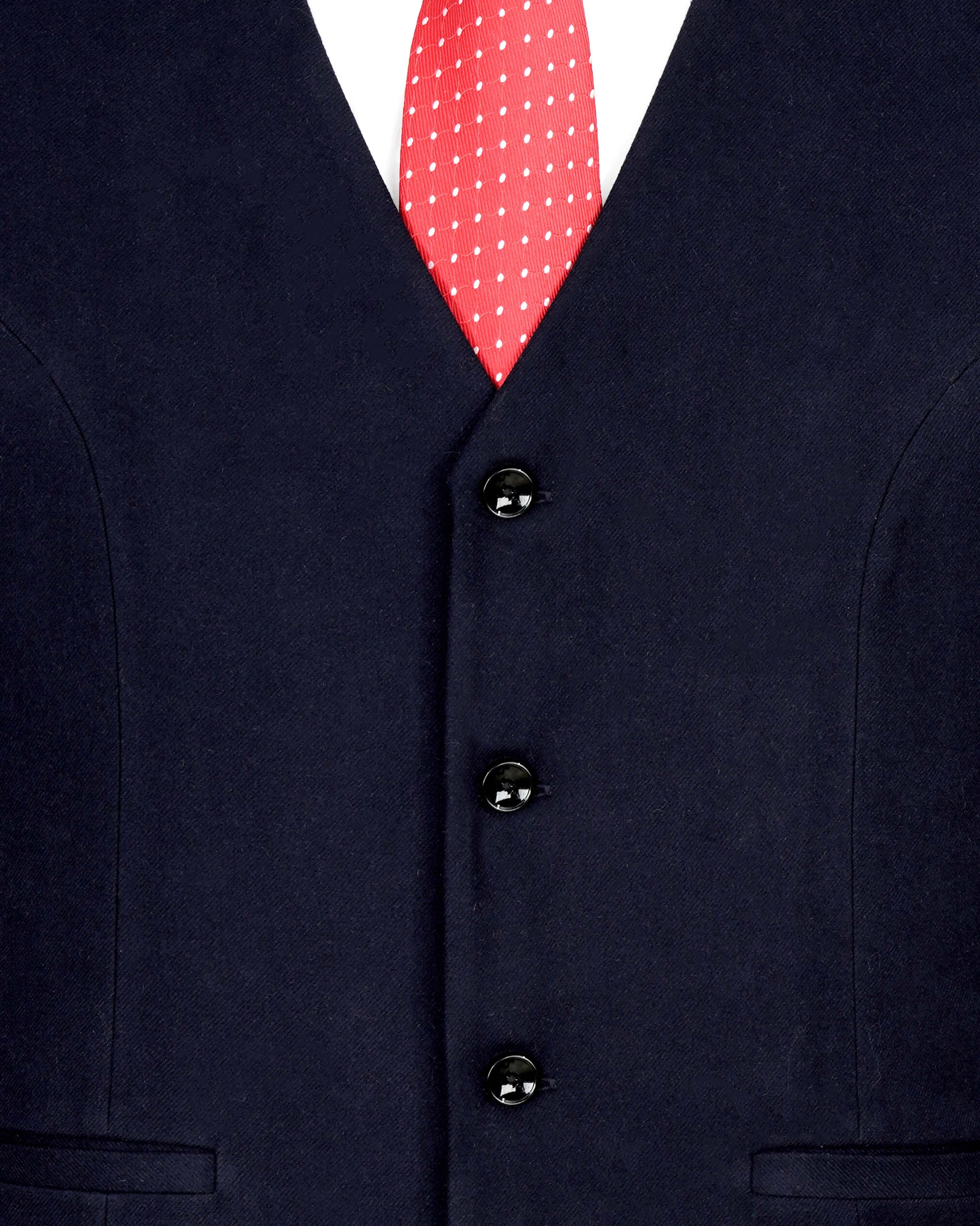 Mirage Blue Pure Wool Single Breasted Suit