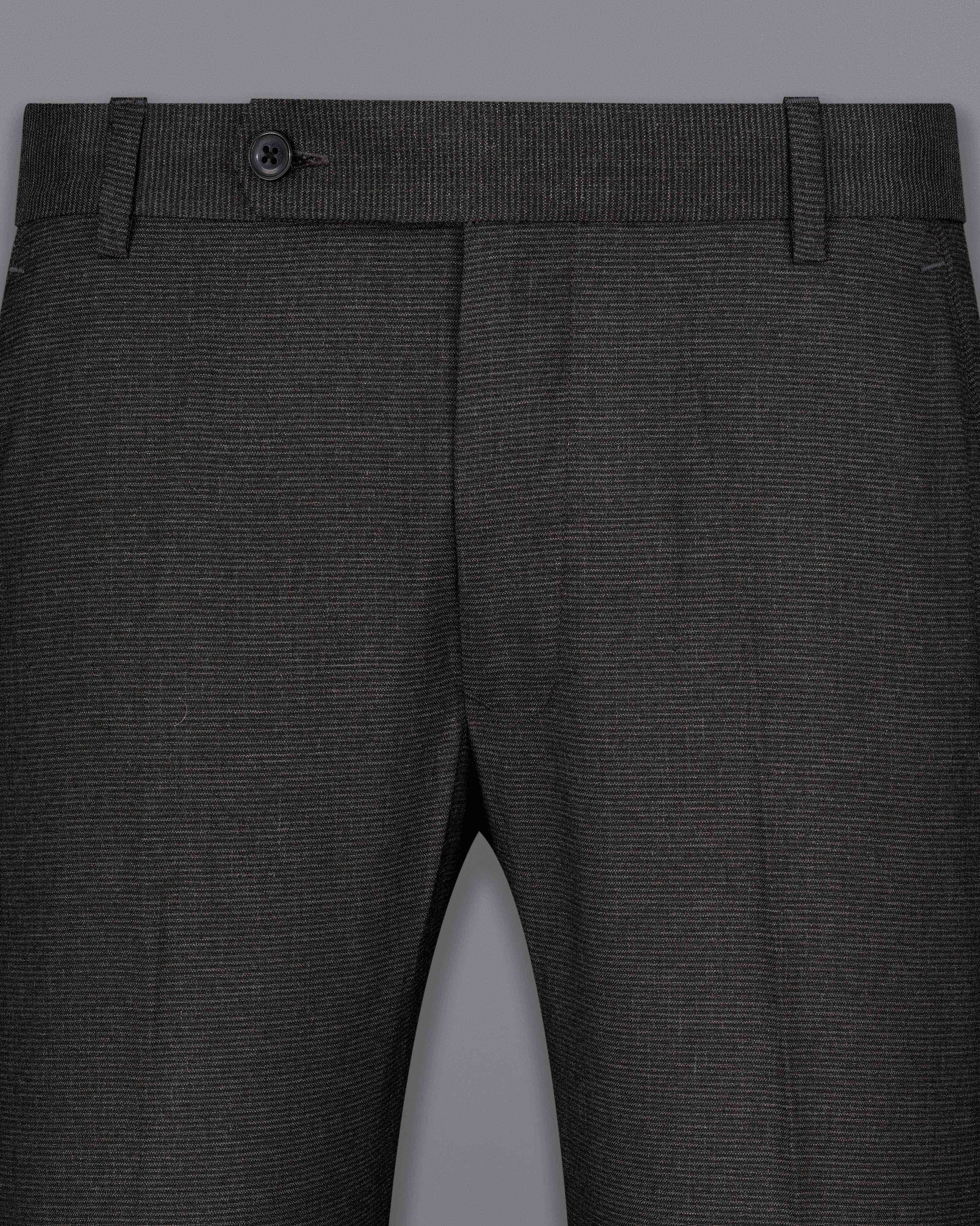 Piano Gray Double Breasted Suit