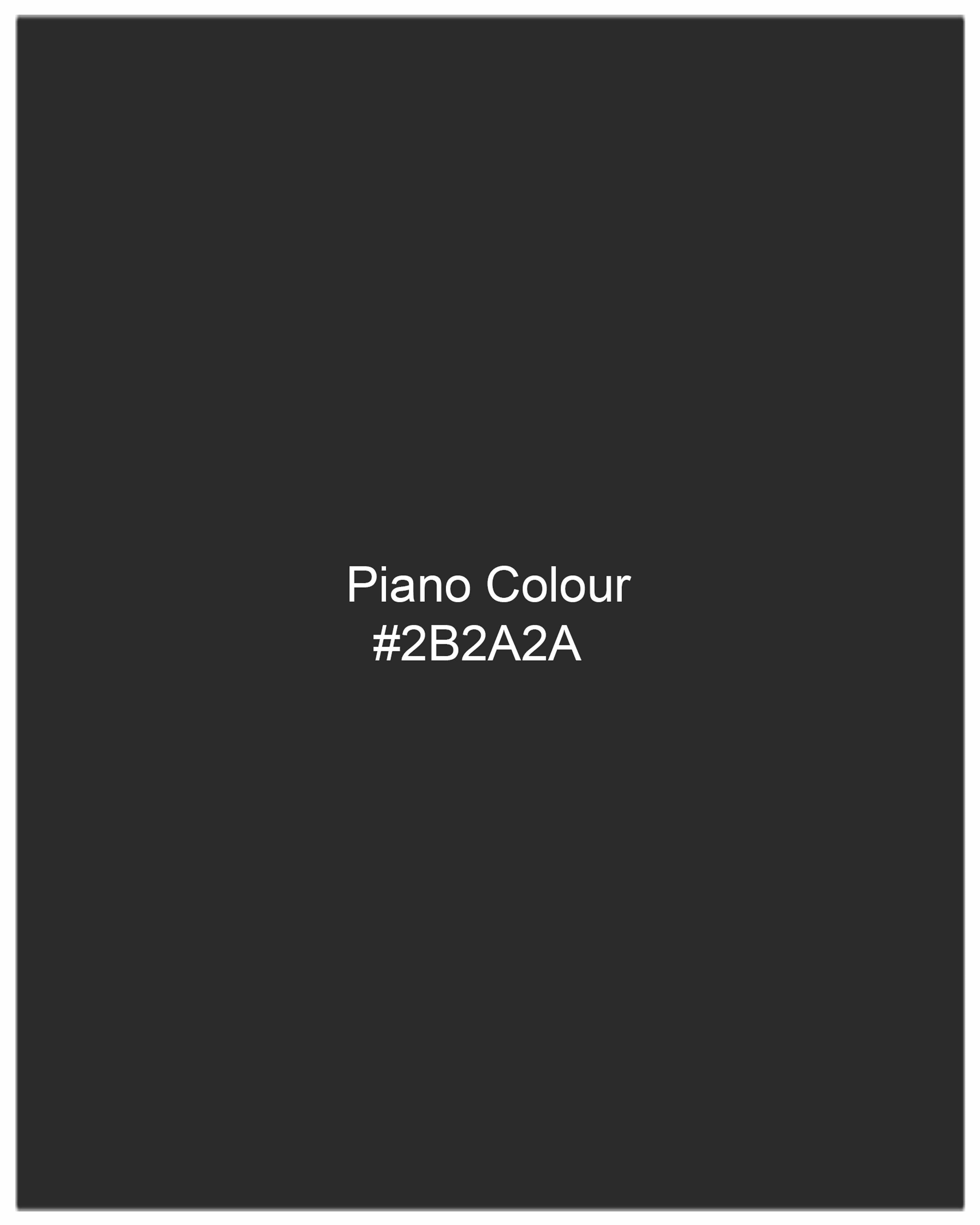 Piano Gray Double Breasted Suit