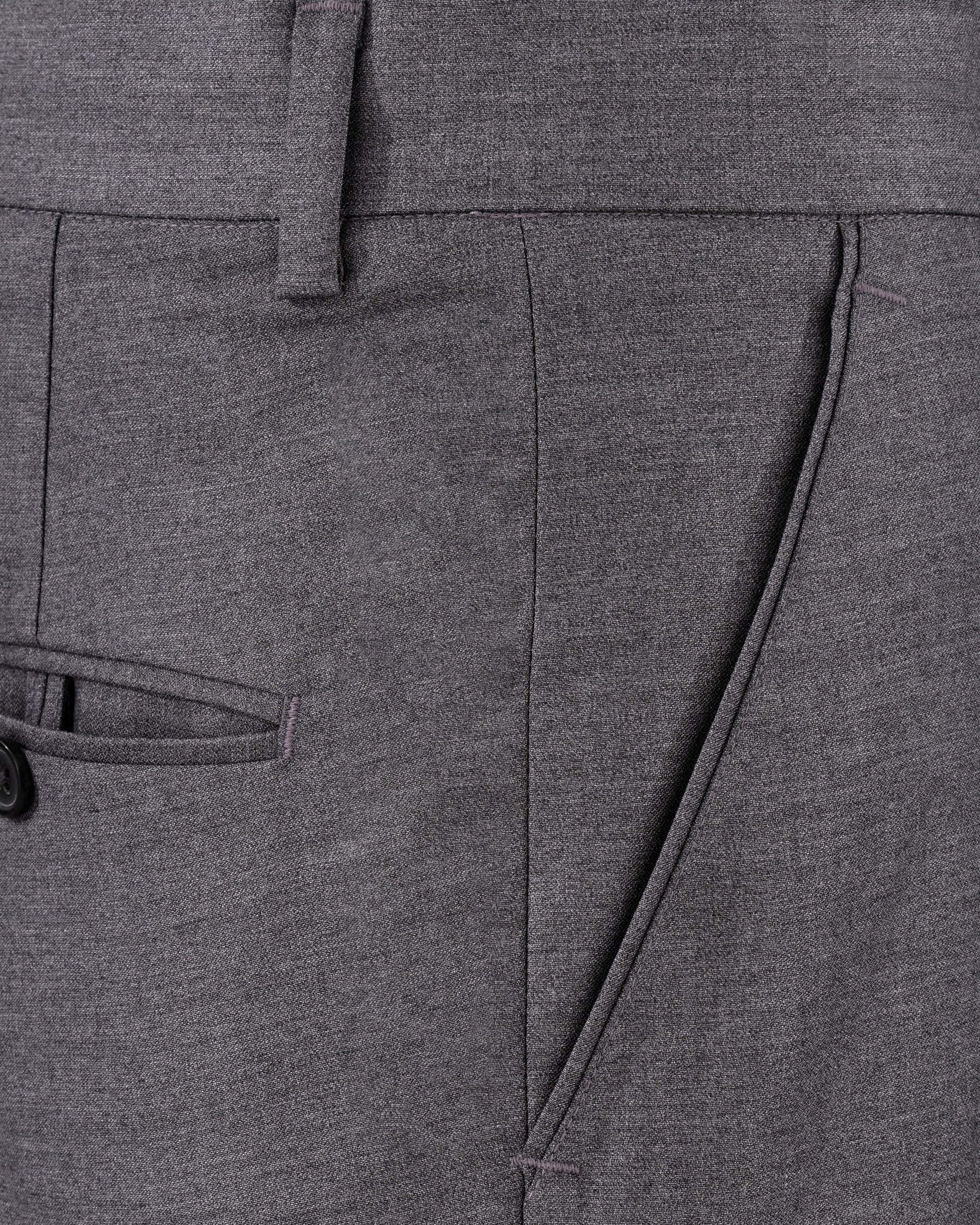 Dove Grey Wool Rich Single Breasted Suit