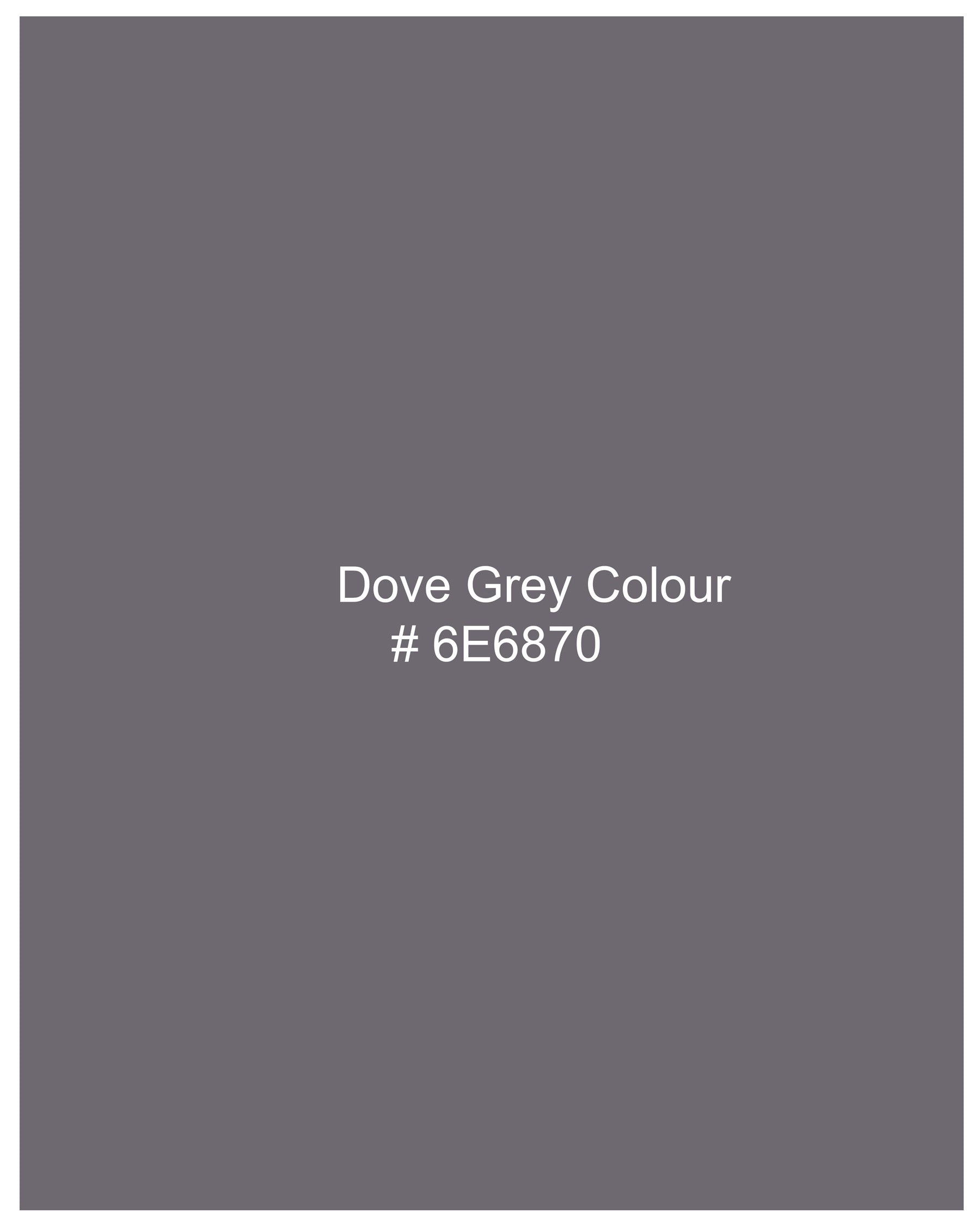 Dove Grey Wool Rich Single Breasted Suit