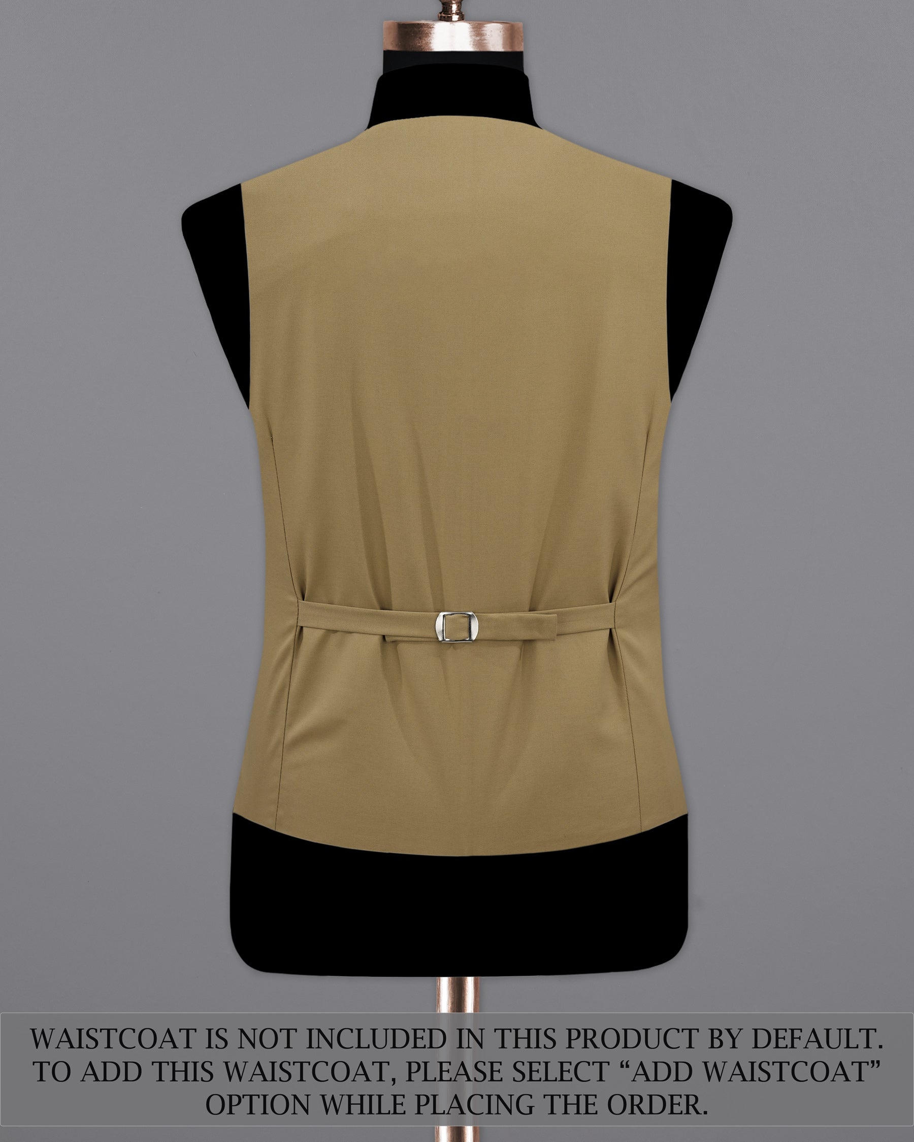 Shadow Brown Premium Cotton Designer Suit