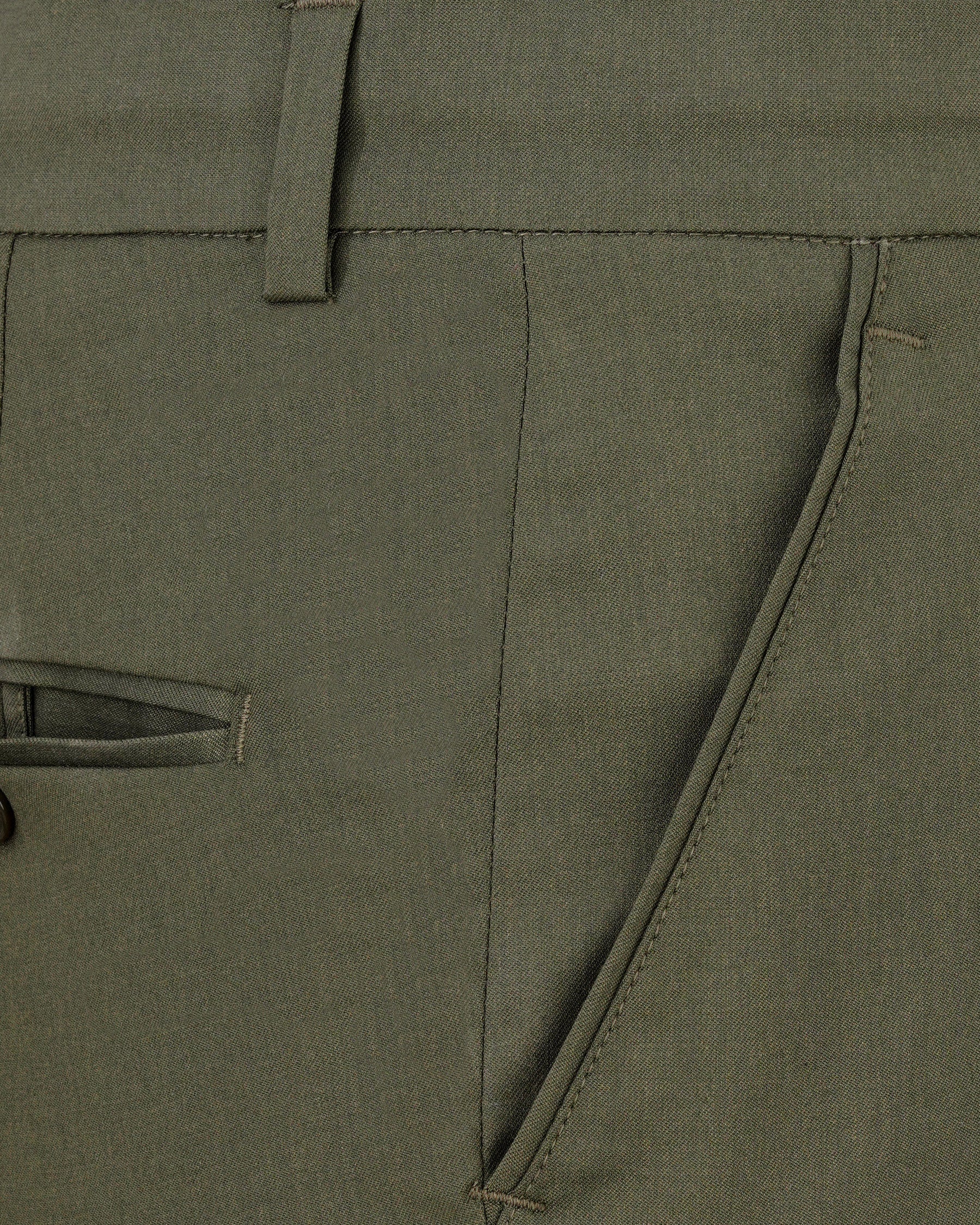 Rifle Green Single Breasted Suit