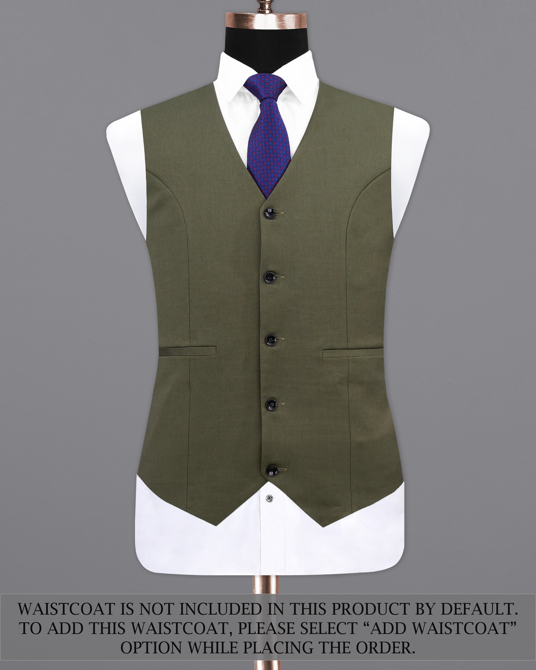 Rifle Green Single Breasted Suit