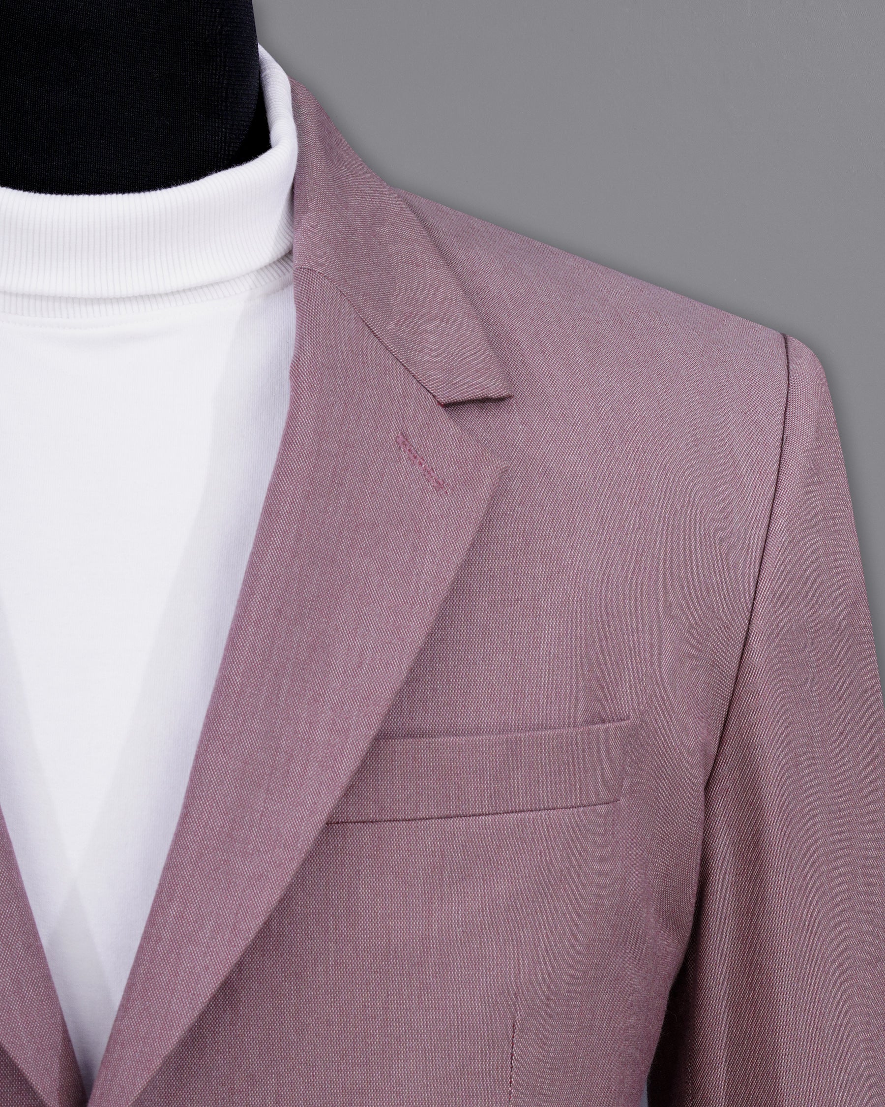 Cinereous Pink Premium Cotton Single Breasted Suit ST2146-SB-36, ST2146-SB-38, ST2146-SB-40, ST2146-SB-42, ST2146-SB-44, ST2146-SB-46, ST2146-SB-48, ST2146-SB-50, ST2146-SB-52, ST2146-SB-54, ST2146-SB-56, ST2146-SB-58, ST2146-SB-60