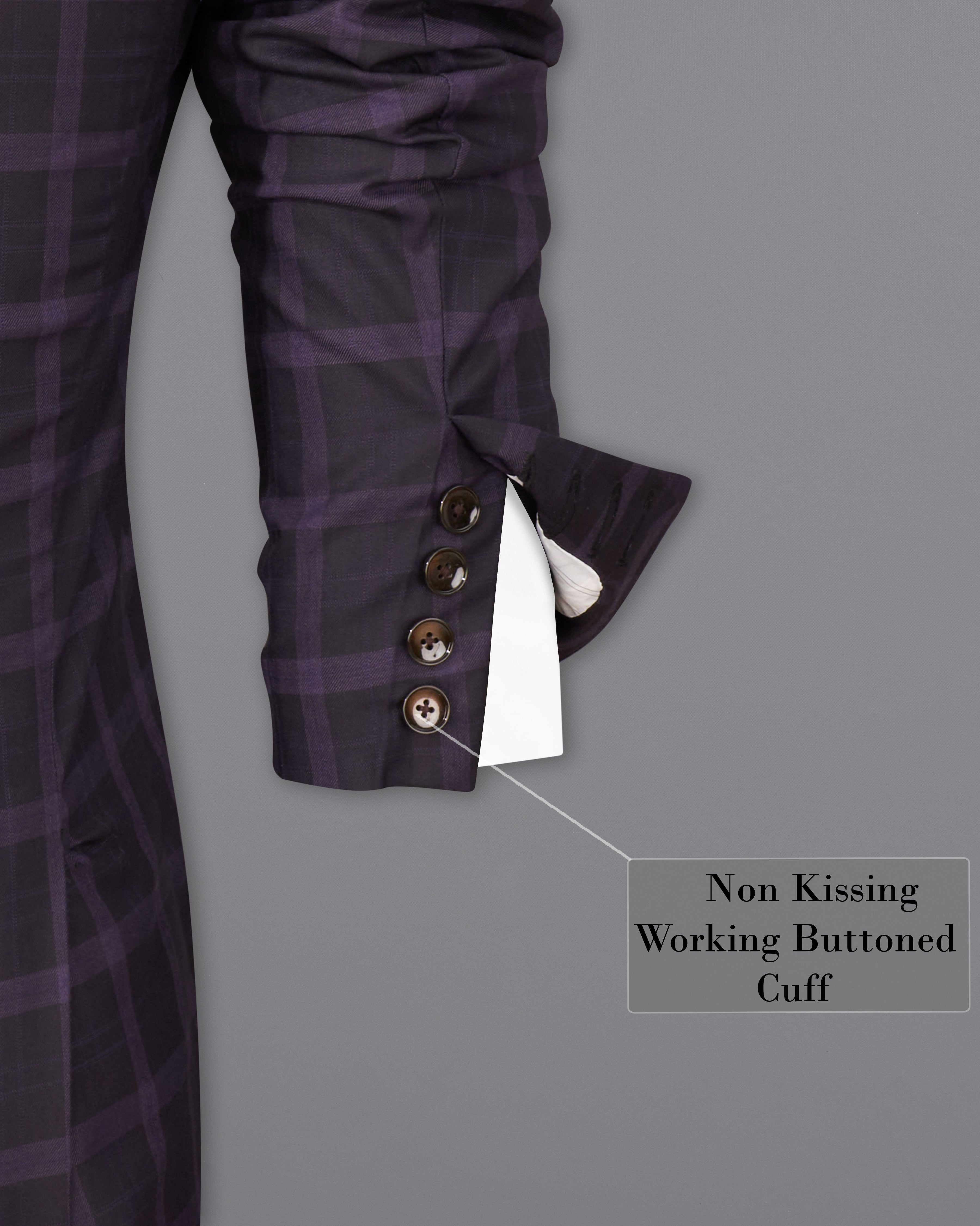 Melanzane Violet and Mortar Purple Plaid Double Breasted Suit ST2258-DB-36, ST2258-DB-38, ST2258-DB-40, ST2258-DB-42, ST2258-DB-44, ST2258-DB-46, ST2258-DB-48, ST2258-DB-50, ST2258-DB-52, ST2258-DB-54, ST2258-DB-56, ST2258-DB-58, ST2258-DB-60