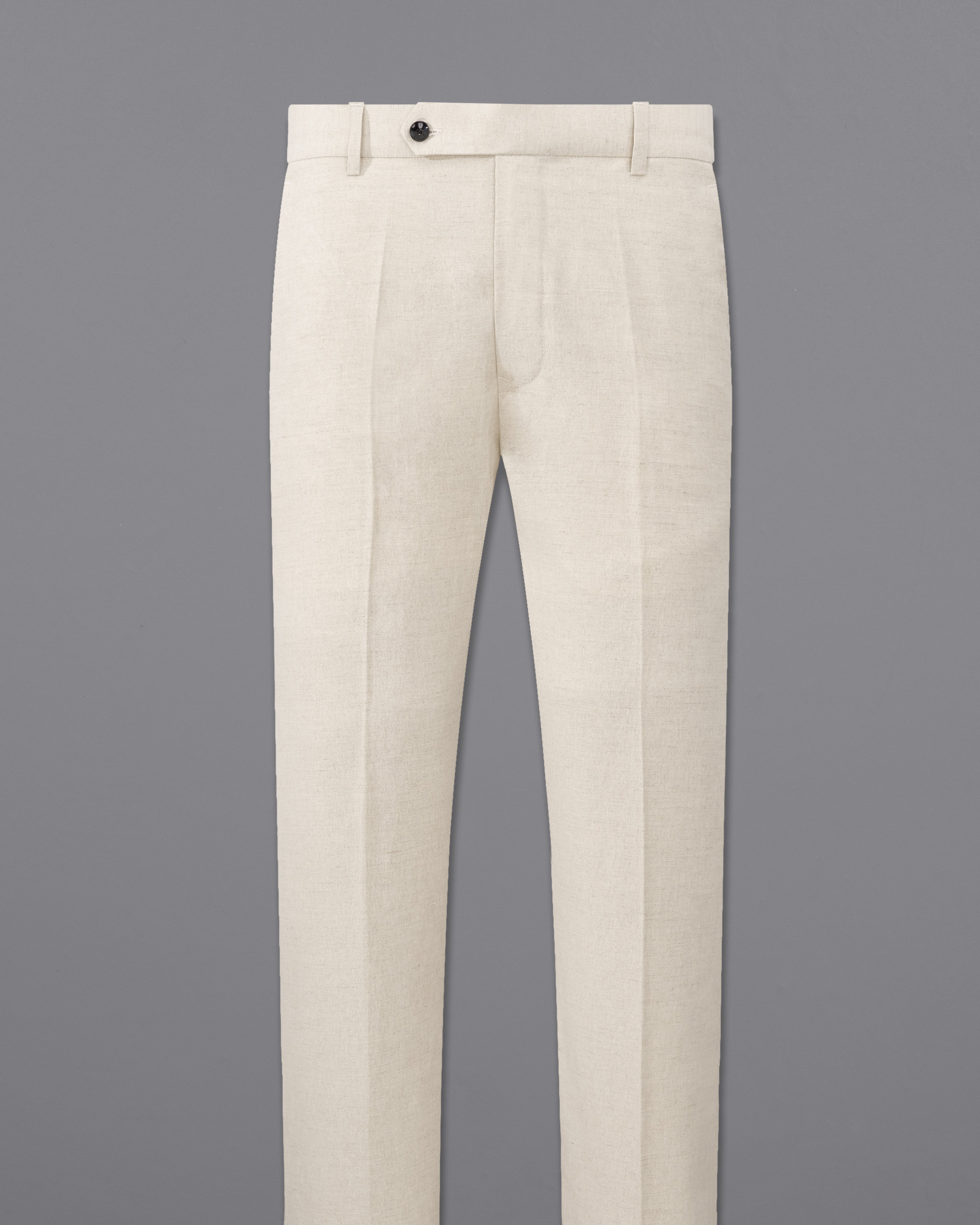 Coral Reef Cream Luxurious Linen Double Breasted Suit