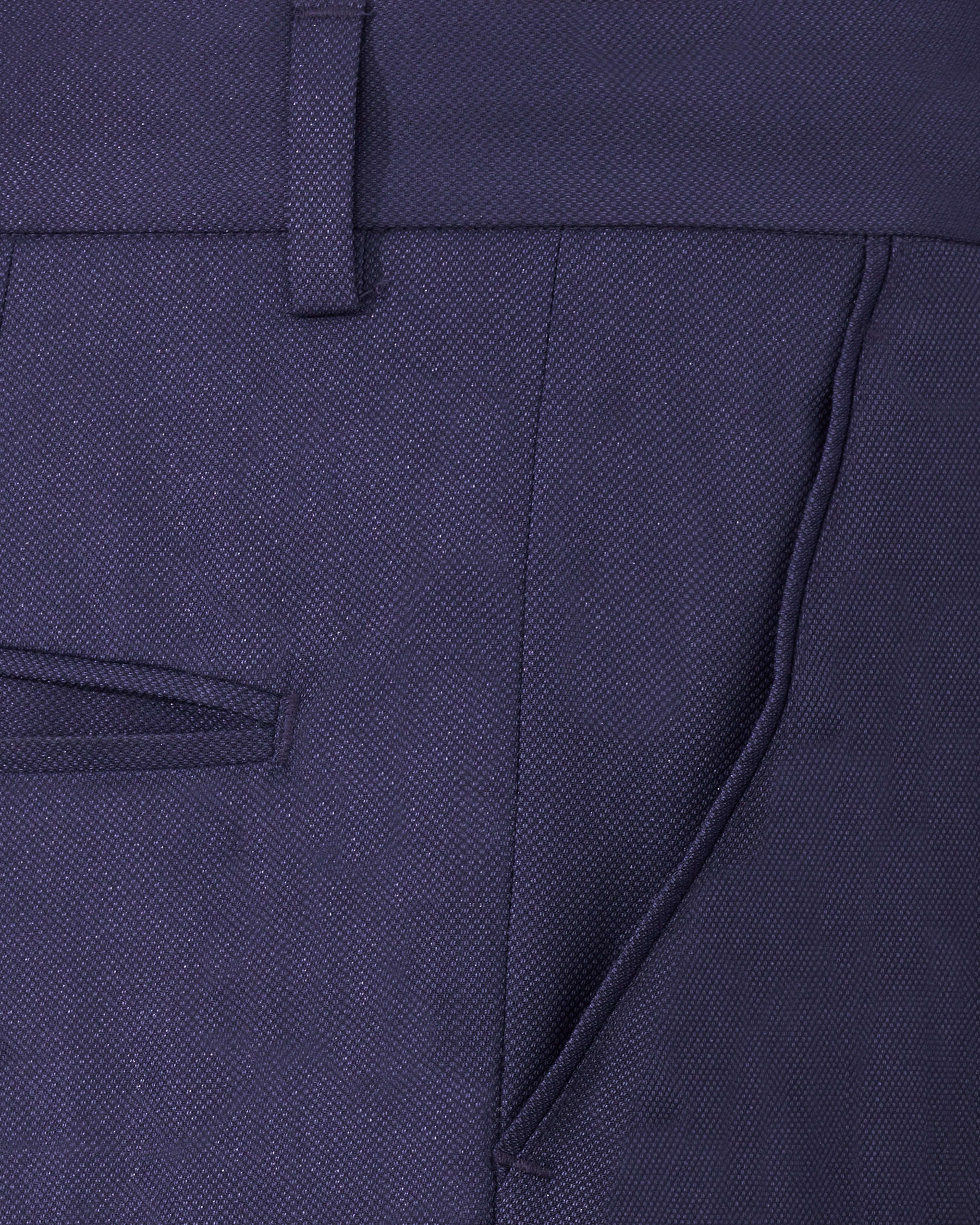 Ebony Clay Navy Blue Tuxedo Suit