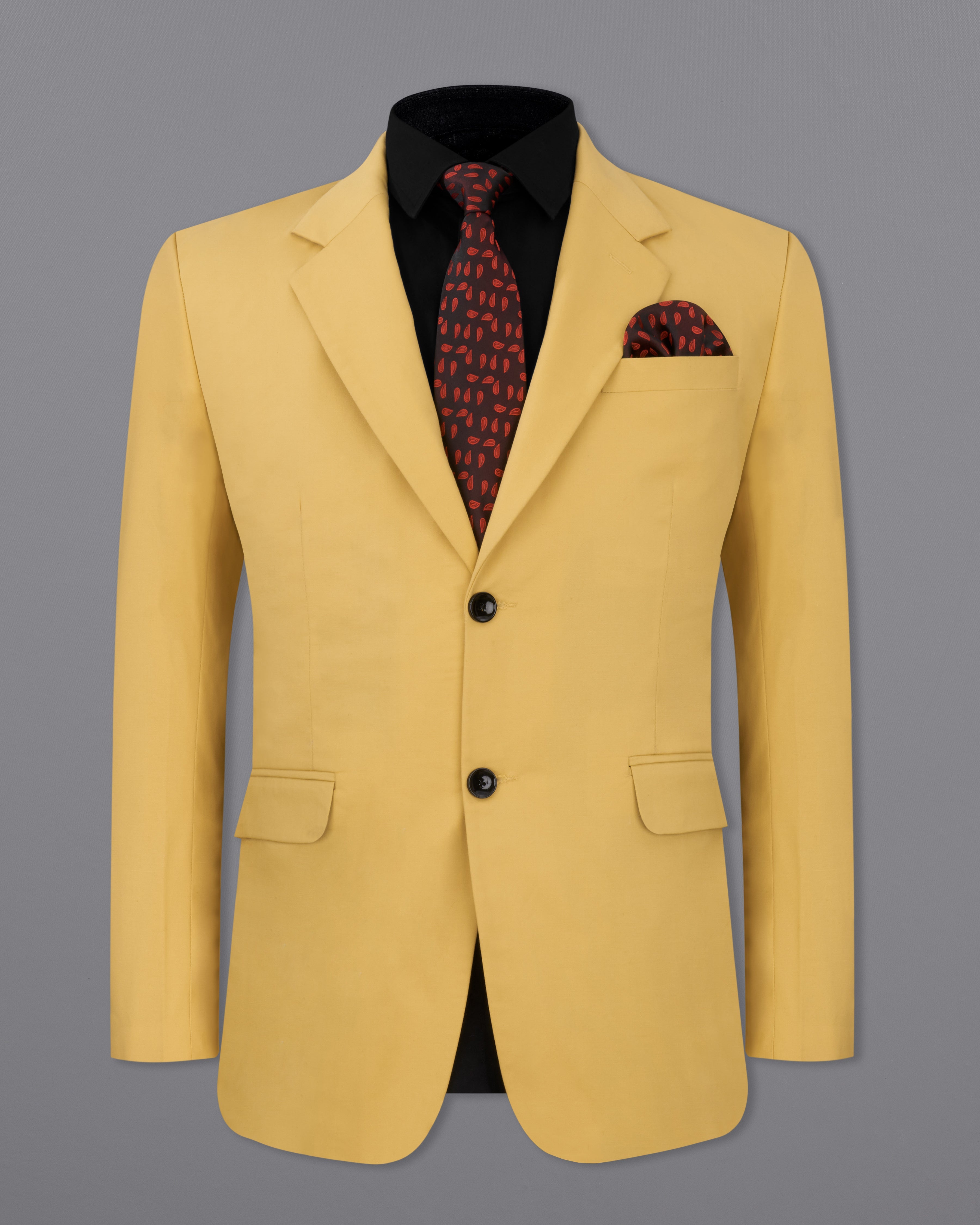 Equator Yellow Premium Cotton Suit ST2329-SB-36, ST2329-SB-38, ST2329-SB-40, ST2329-SB-42, ST2329-SB-44, ST2329-SB-46, ST2329-SB-48, ST2329-SB-50, ST2329-SB-52, ST2329-SB-54, ST2329-SB-56, ST2329-SB-58, ST2329-SB-60