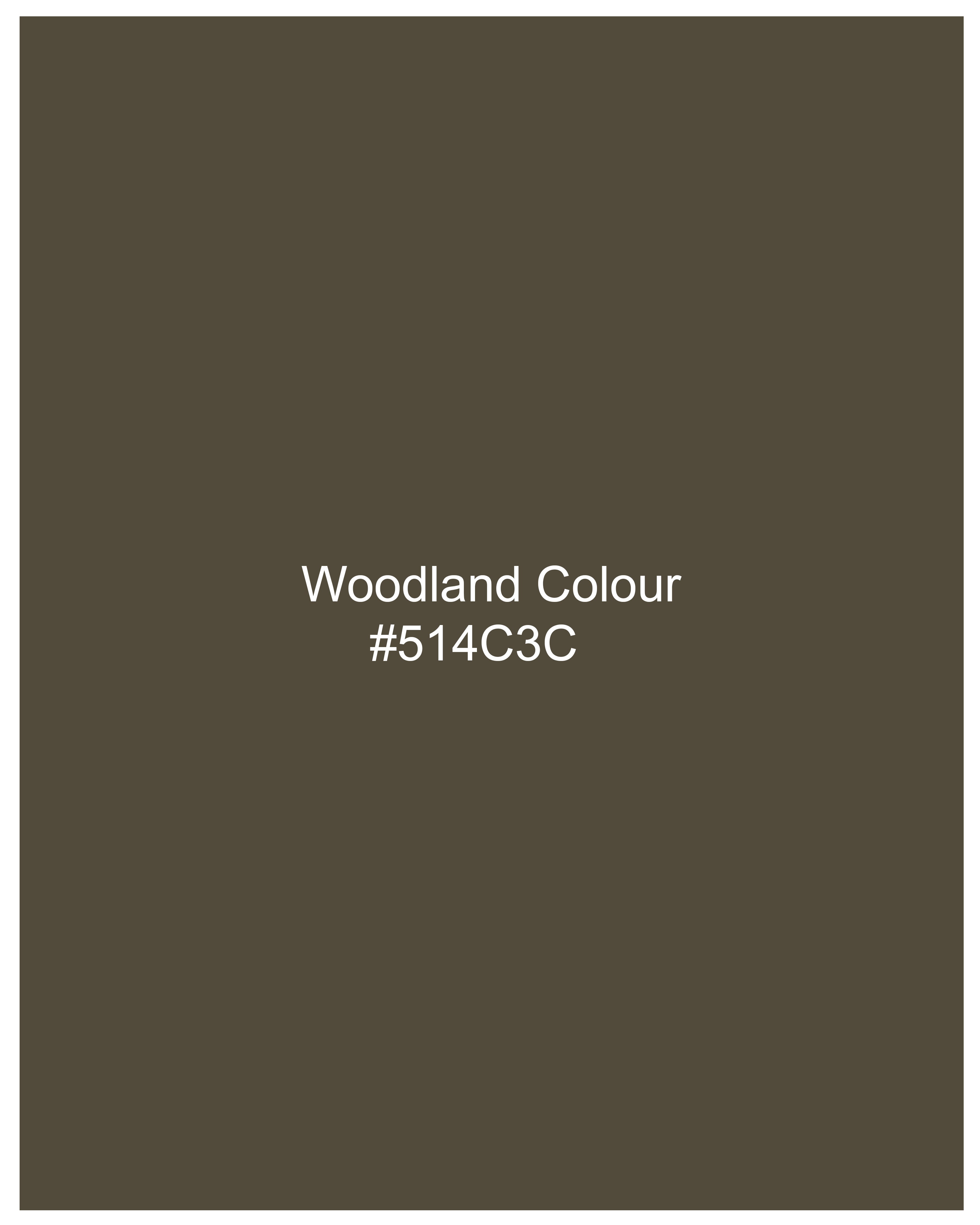 Woodland Green Premium Cotton Suit