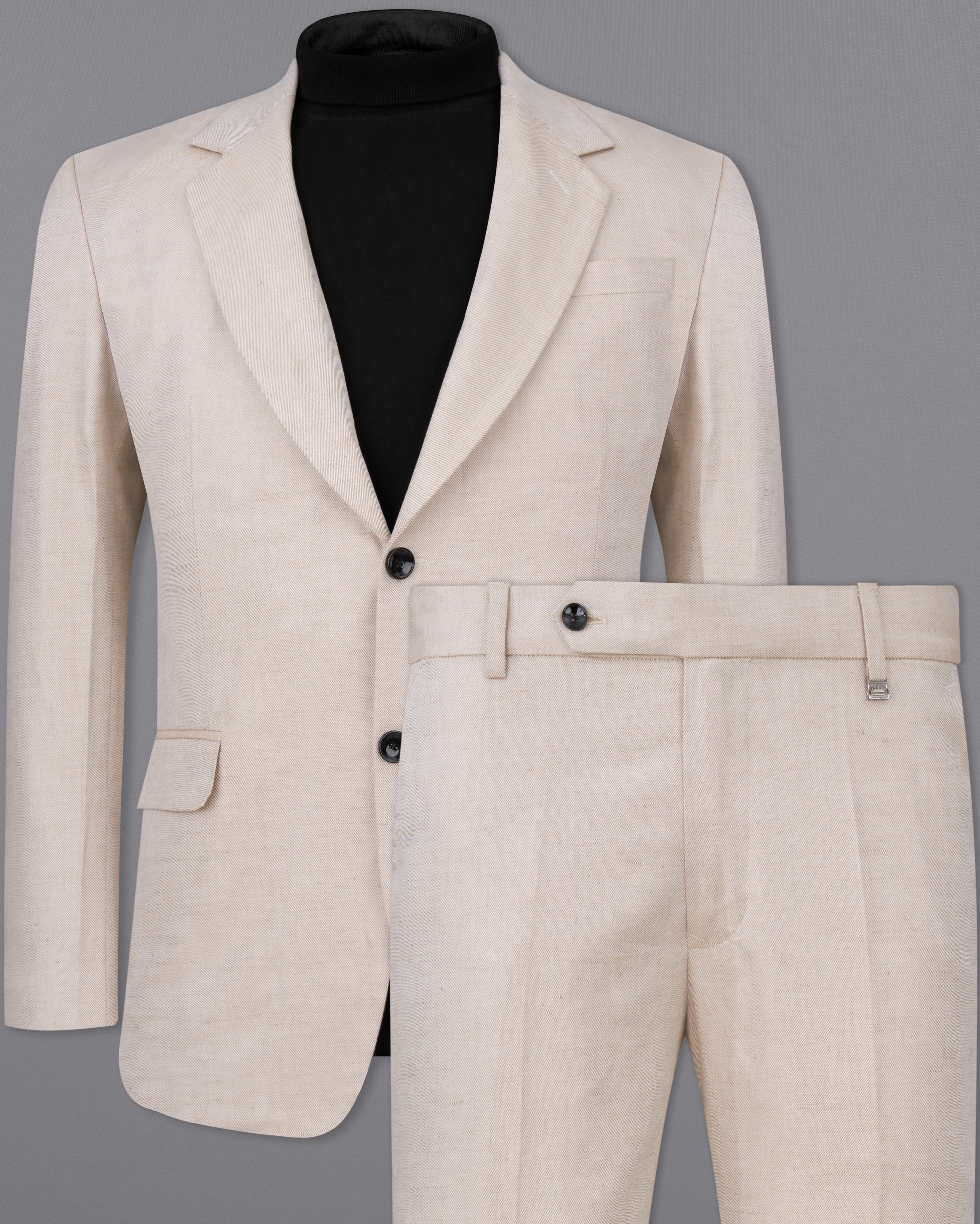 Swirl Cream Luxurious Linen Suit ST2492-SB-36, ST2492-SB-38, ST2492-SB-40, ST2492-SB-42, ST2492-SB-44, ST2492-SB-46, ST2492-SB-48, ST2492-SB-50, ST2492-SB-52, ST2492-SB-54, ST2492-SB-56, ST2492-SB-58, ST2492-SB-60