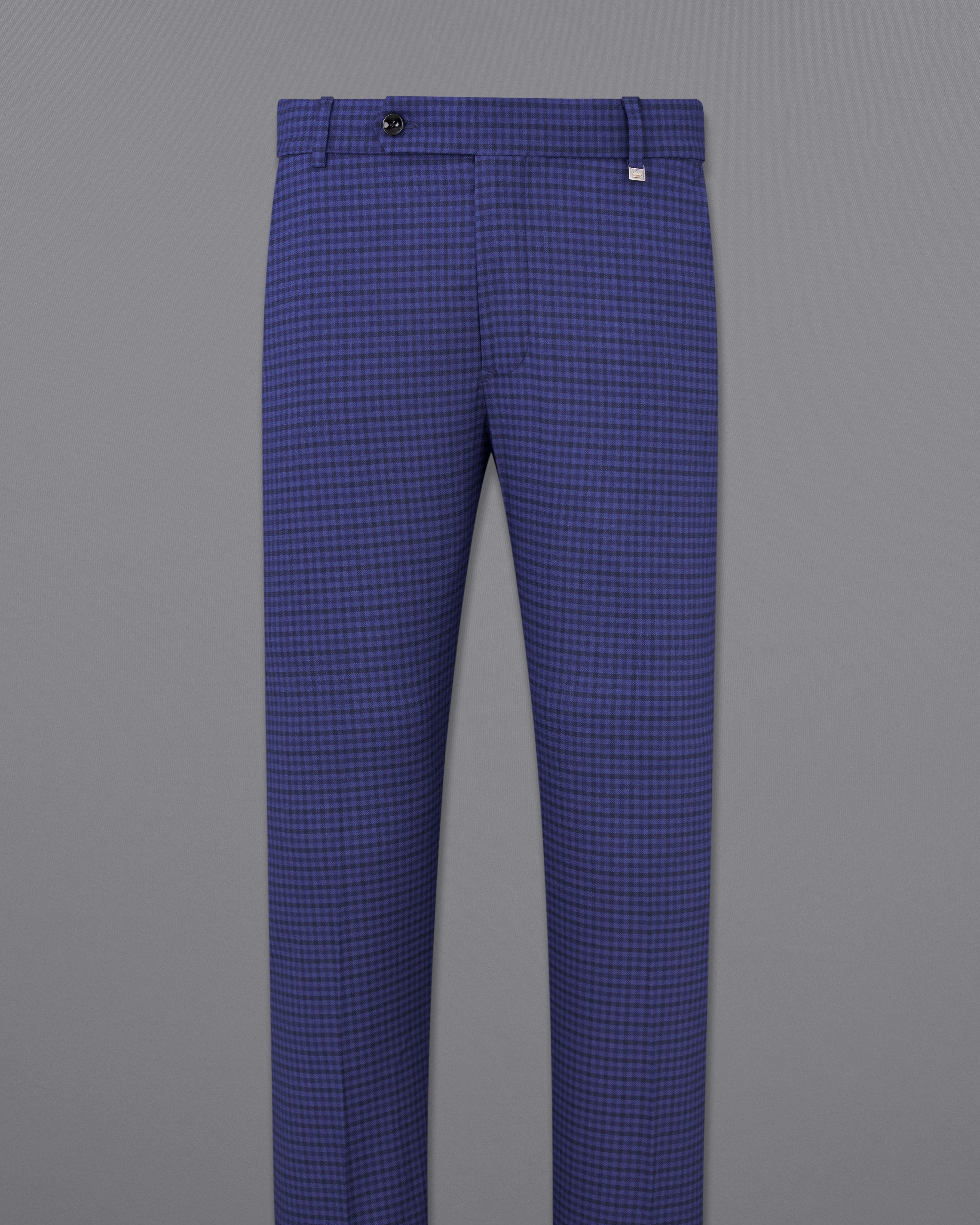 Victoria Blue Gingham Checkered Bandhgala Suit ST2496-BG-36, ST2496-BG-38, ST2496-BG-40, ST2496-BG-42, ST2496-BG-44, ST2496-BG-46, ST2496-BG-48, ST2496-BG-50, ST2496-BG-52, ST2496-BG-54, ST2496-BG-56, ST2496-BG-58, ST2496-BG-72
